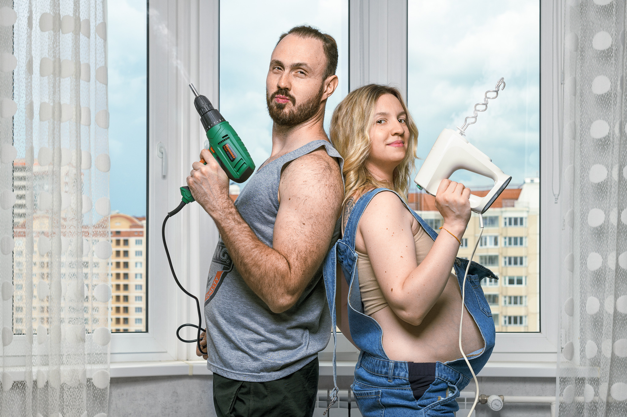 Семейный портрет по мотивам фильма "Мистер и миссис Смит"