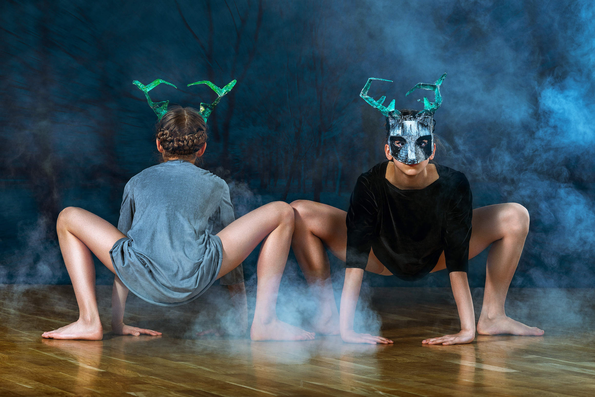 коллектив современного эстрадного танца «Модерн». Композиция «Волшебный лес». 