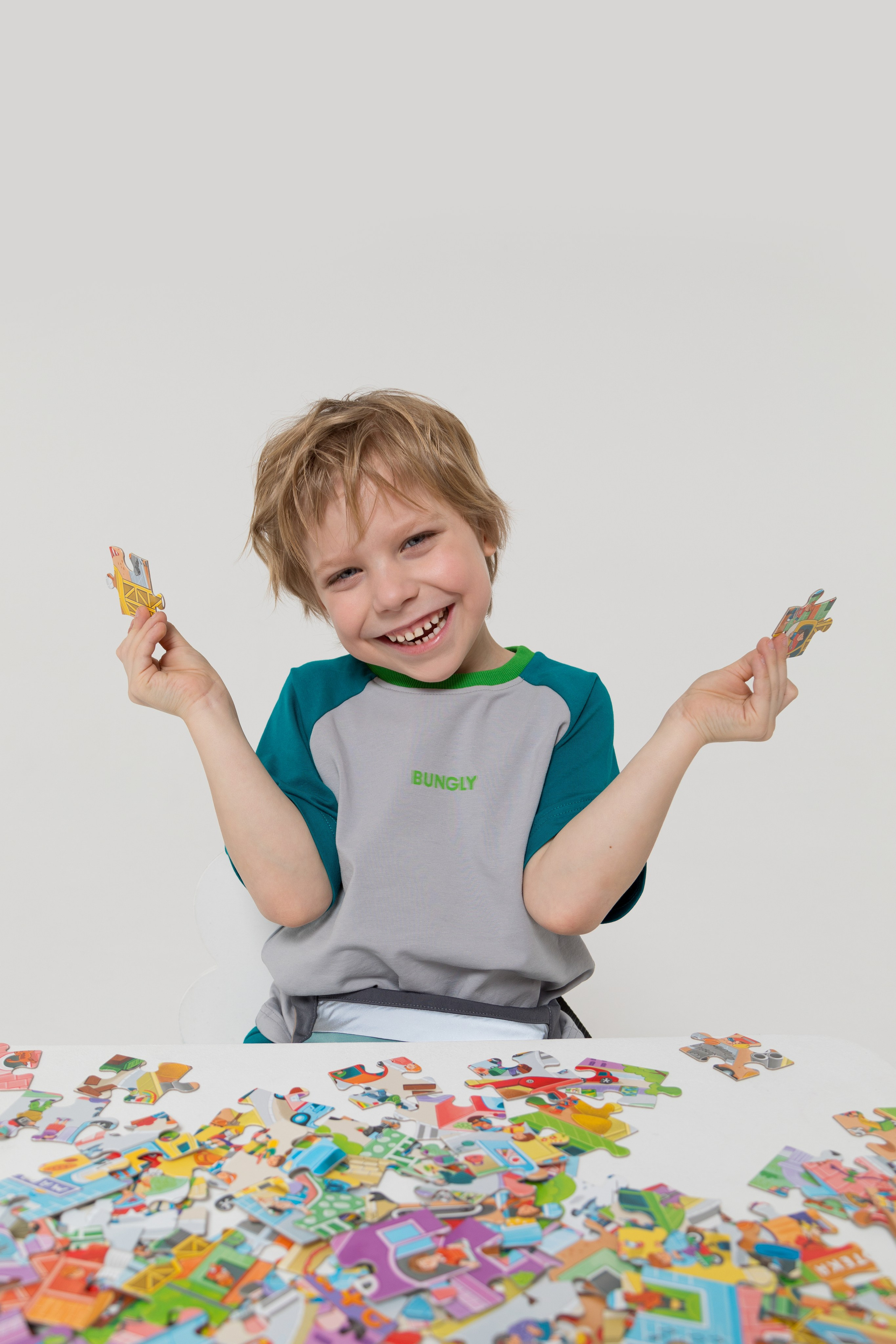 Имиджевая и каталожная съёмка для бренда детских пазлов. Детский и контент фотограф Надя Волкова Санкт-Петербург