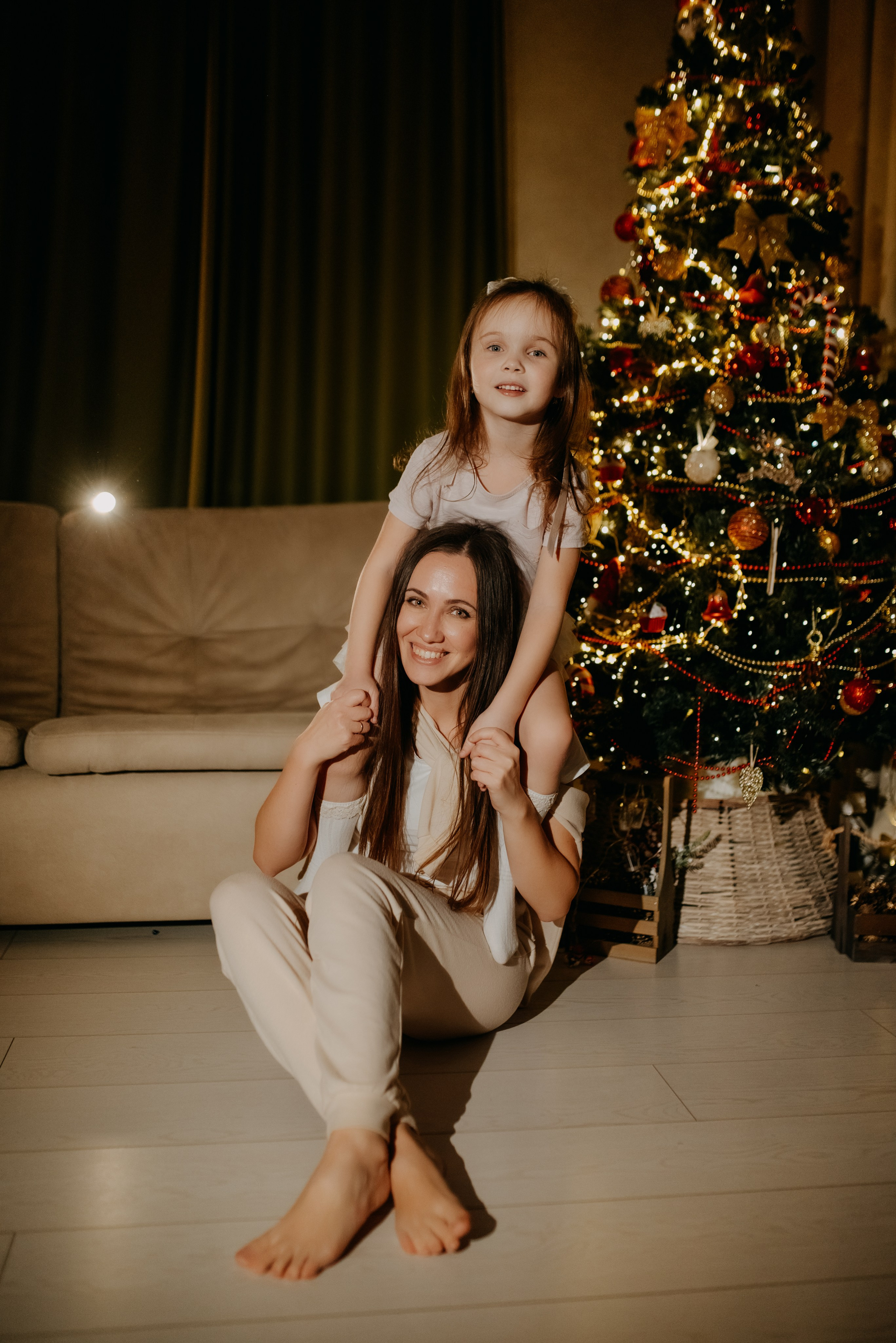 Новый год у камина. Семейный и детский фотограф в Туле