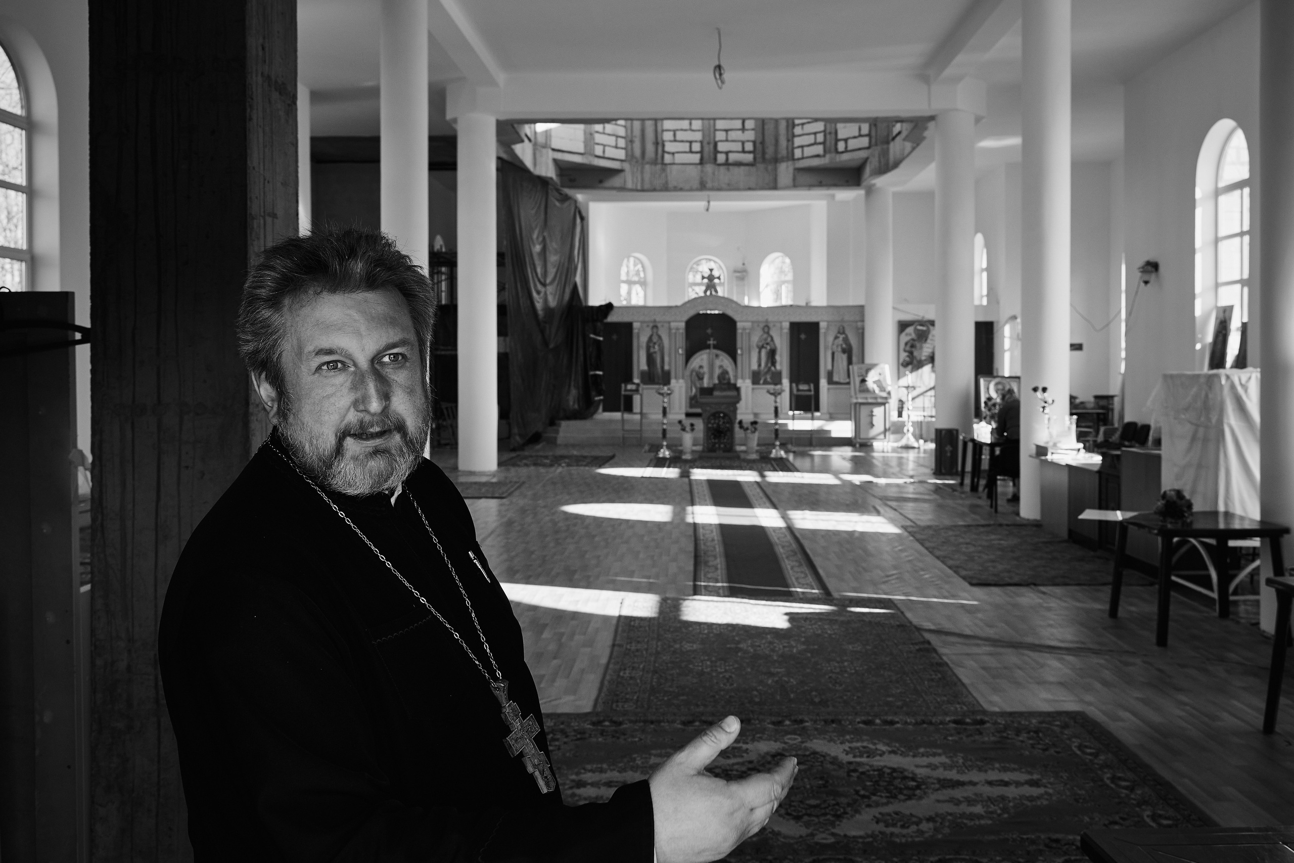 Храм во имя святого праведного Иоанна Кронштадтского. Репортажный и портретный фотограф в Санкт-Петербурге Филипп Линзин