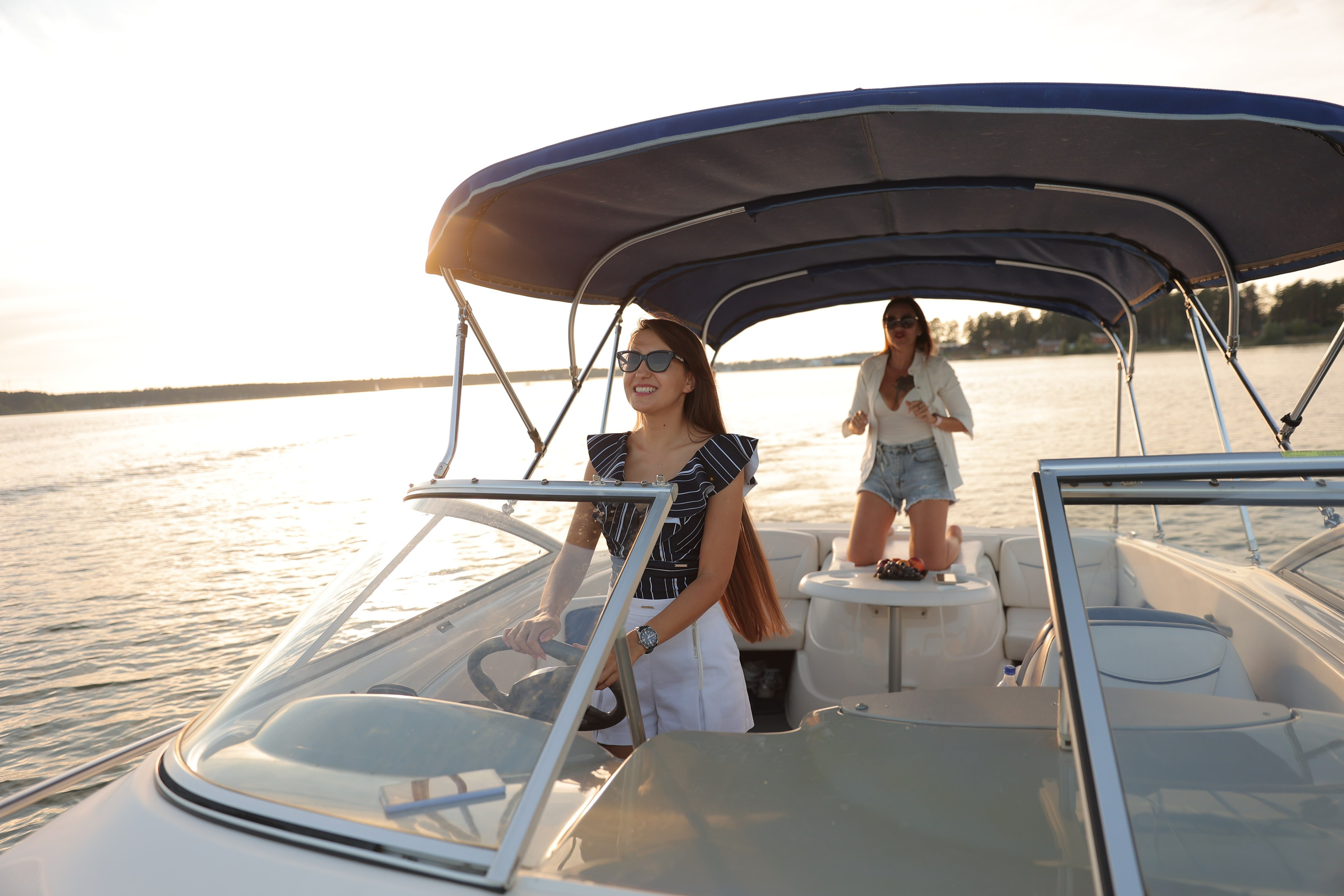 Прогулка на катере август 2024. Фотограф Алина Ионычева в Новосибирске