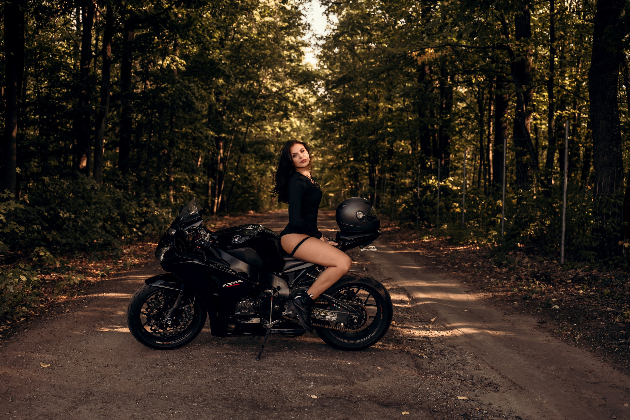 Марина, Фотосессия с байком. Семейный фотограф в Белгороде Амелина Алина