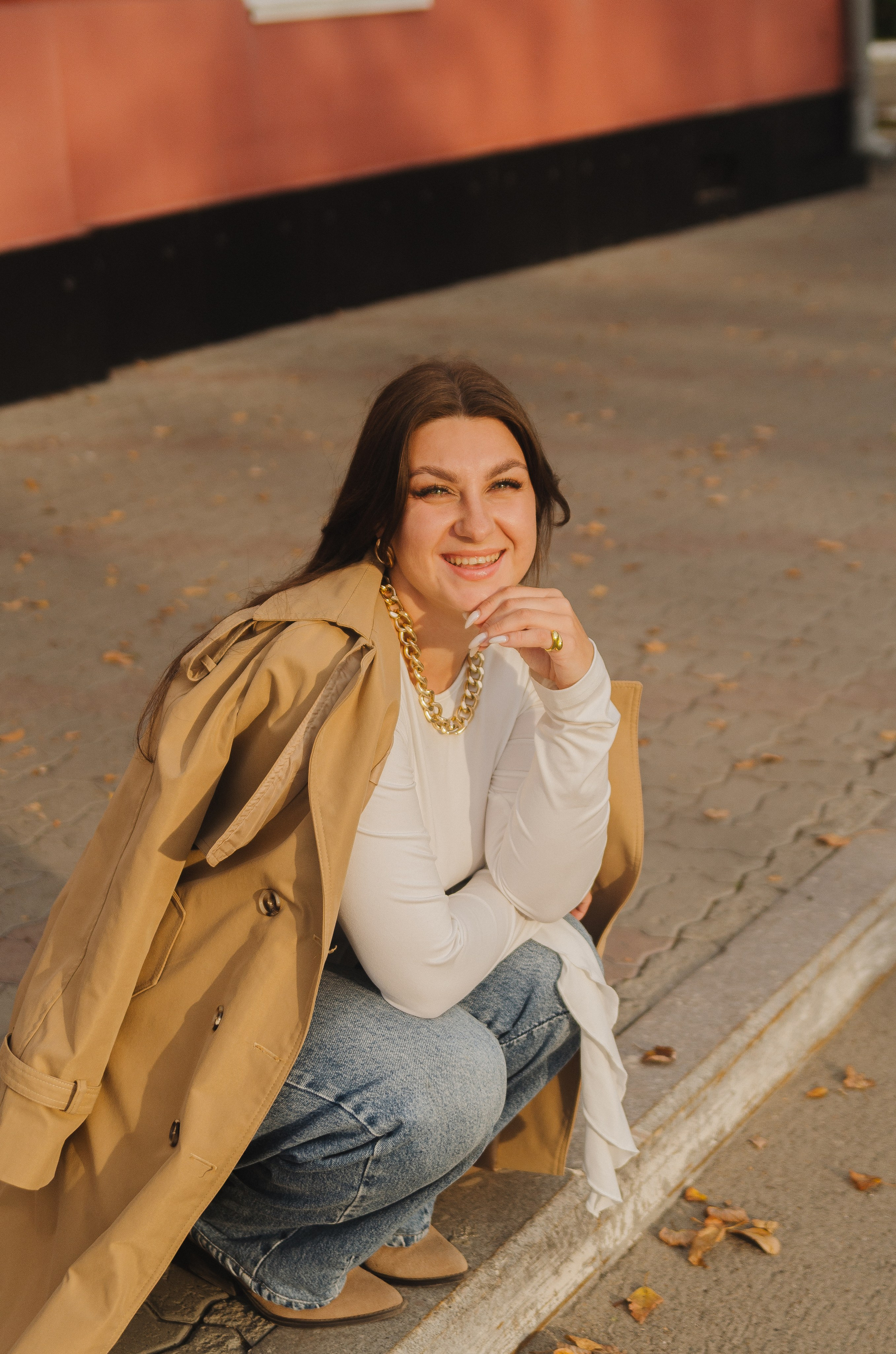 Осенняя прогулочная контент-съемка. Денисова Аля — фотограф для парных съемок и индивидуальных историй в Барнауле