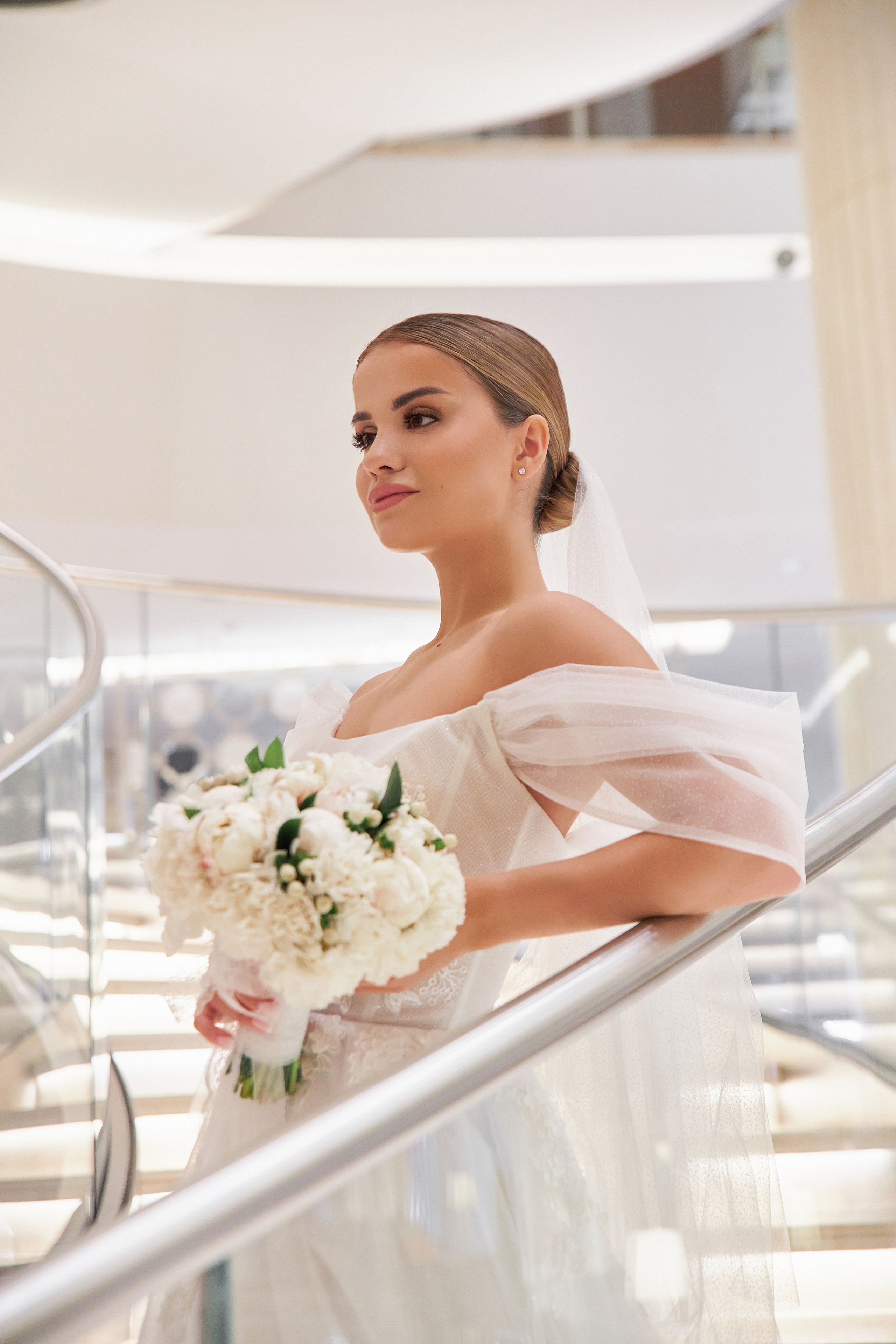 Свадебная фотосессия в Hyatt Regency Moscow