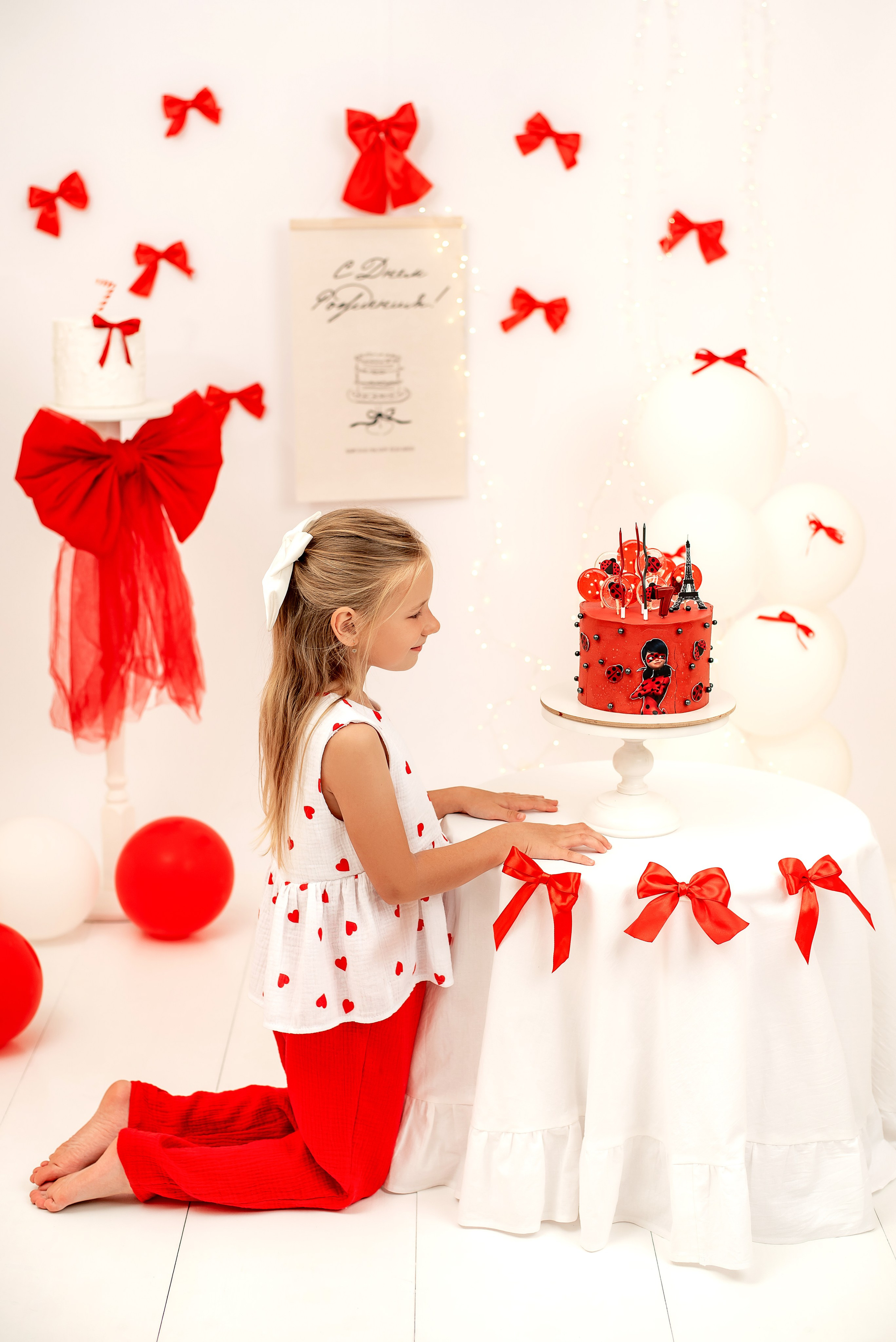 День рождение Елизоветы 7 лет. Семейный и детский фотограф Наталья Горда