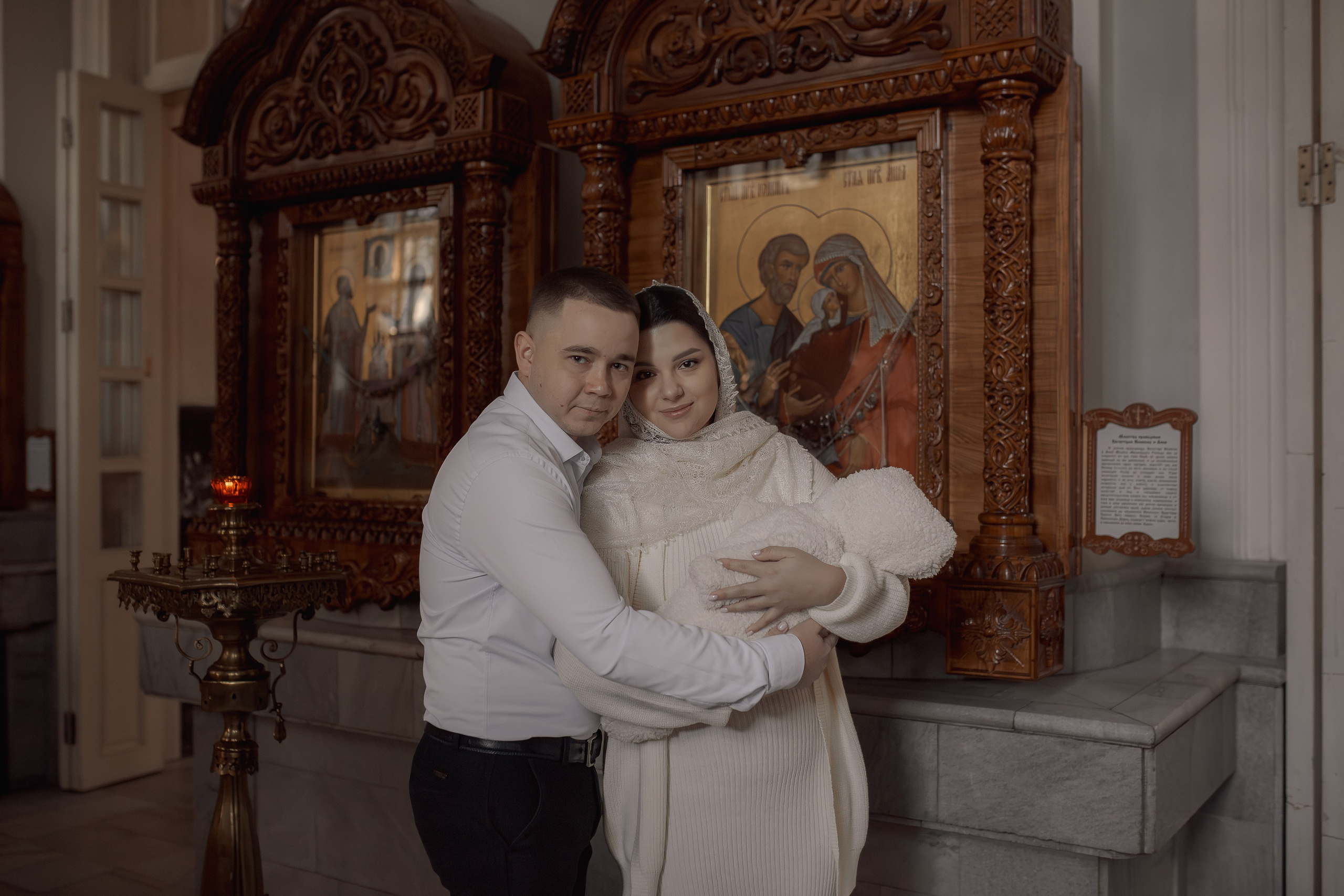 Крещение Гордея. Фотограф на Крещение и Венчание в Ташкенте