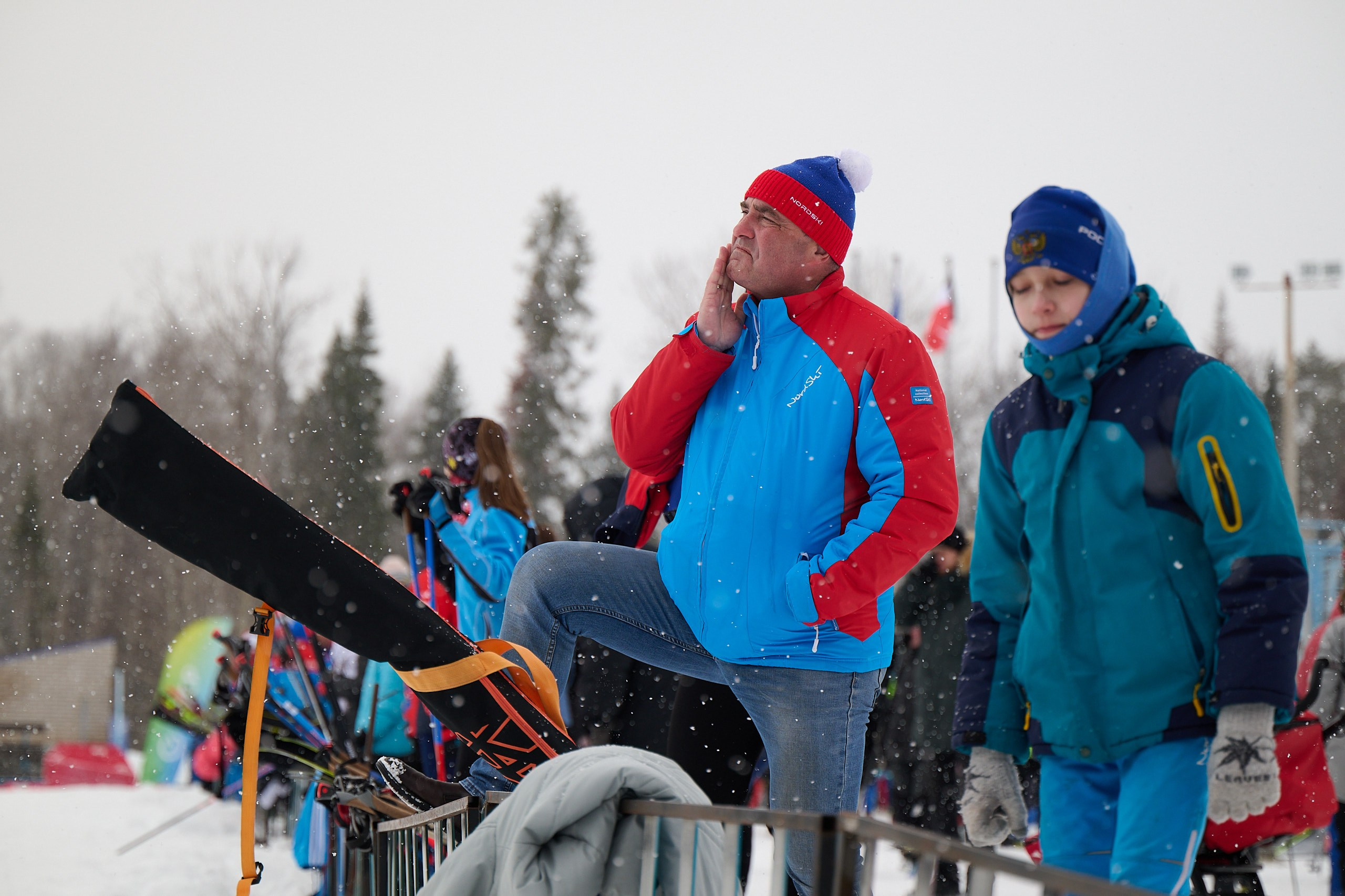 Всероссийские соревнования по лыжным гонкам «Пионерская правда». Ижевс. Спортивный репортажный фотограф в Ижевске Сергей Мерзляков