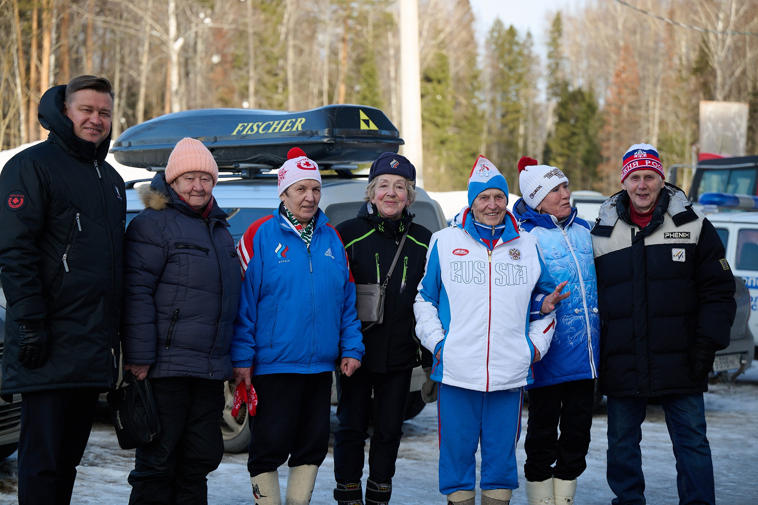 Всероссийские соревнования по лыжным гонкам «Пионерская правда». Ижевс. Спортивный репортажный фотограф в Ижевске Сергей Мерзляков