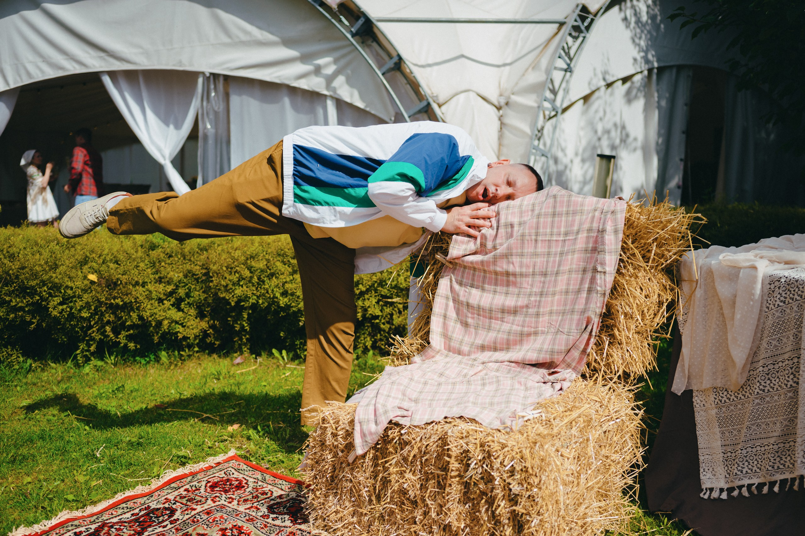 Корпоратив летом под открытым небом. Komonev