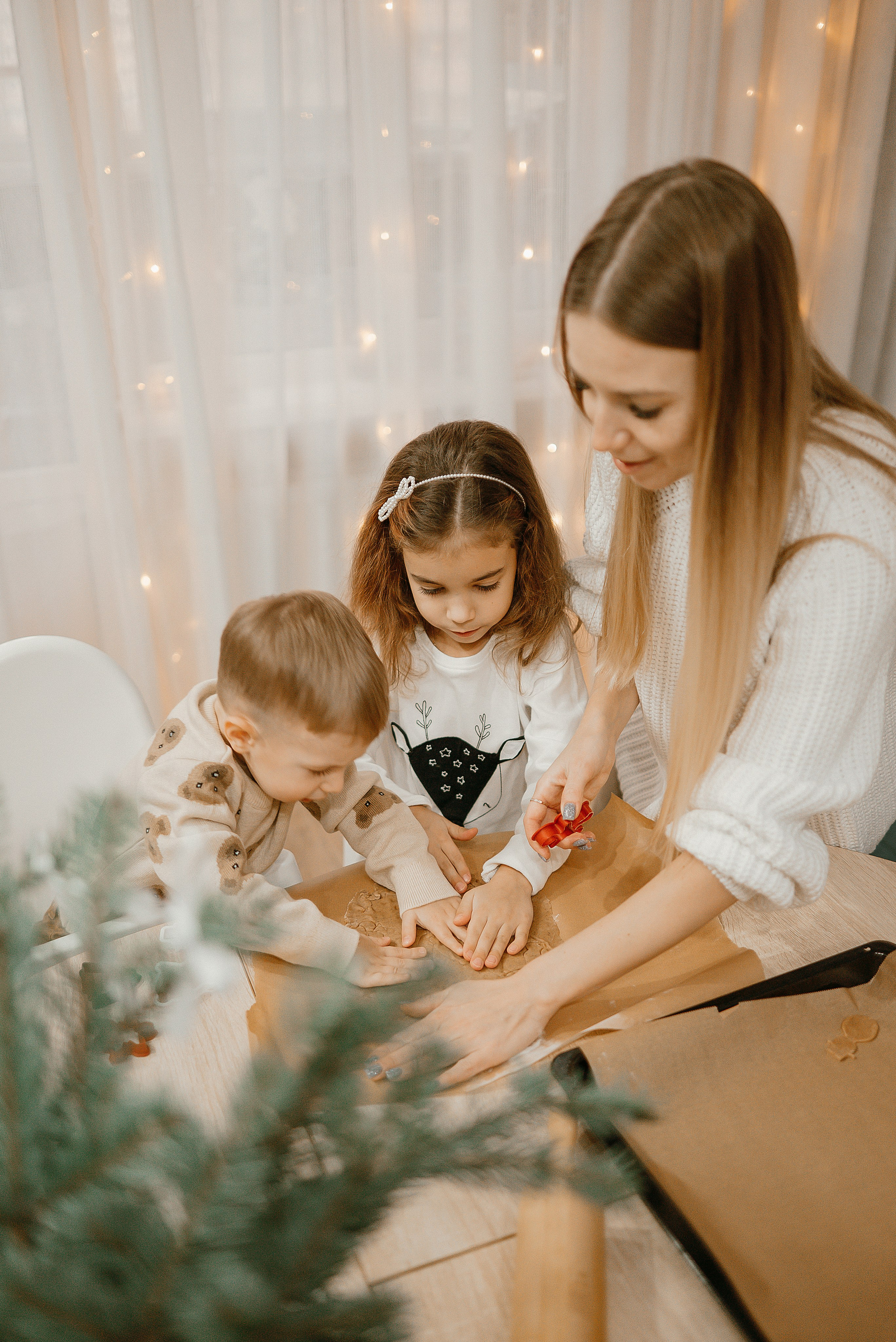 Домашняя новогодняя история. Свадебный и семейный фотограф в Ростове-на-Дону Алина Астахова