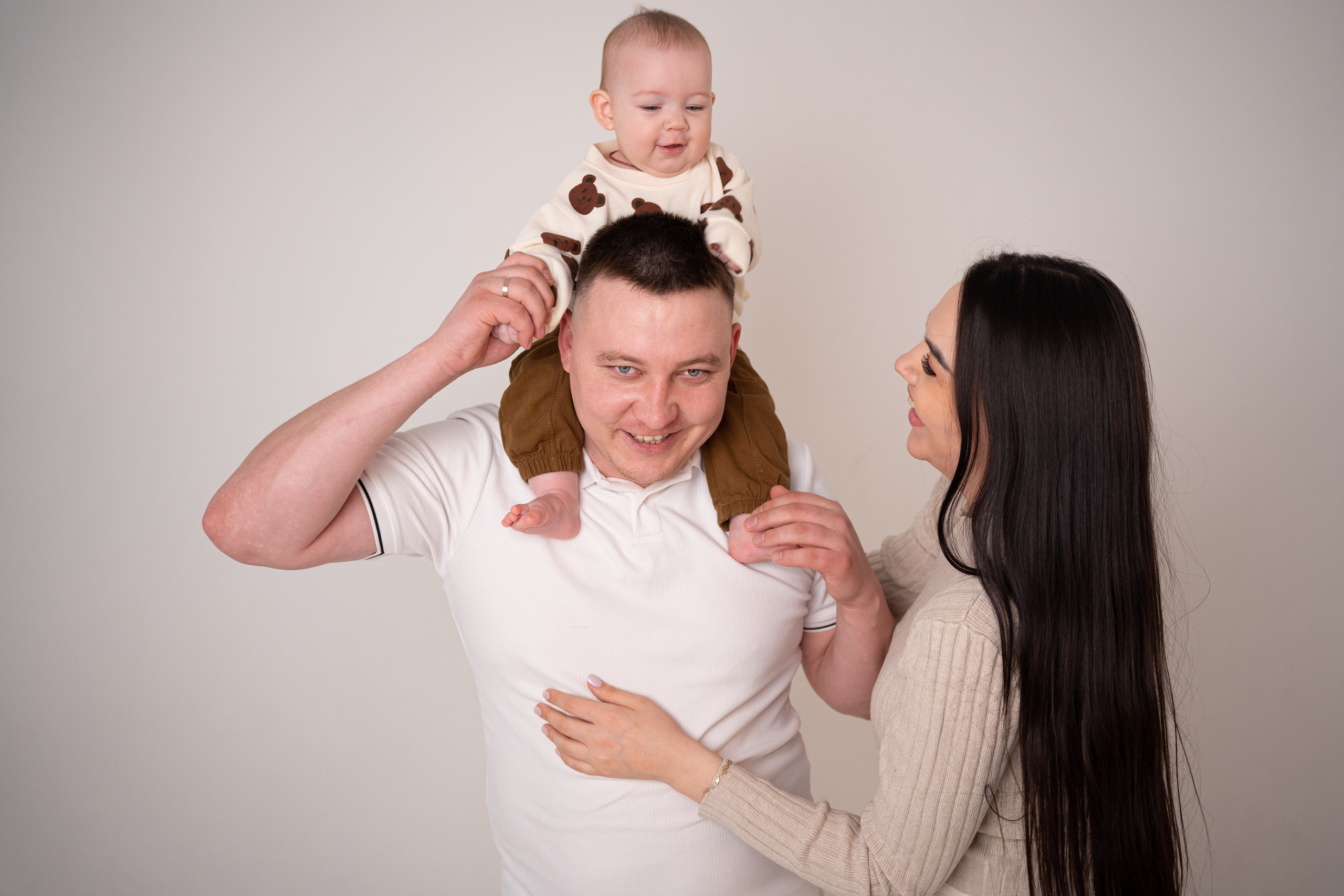 Семейная съемка в студии