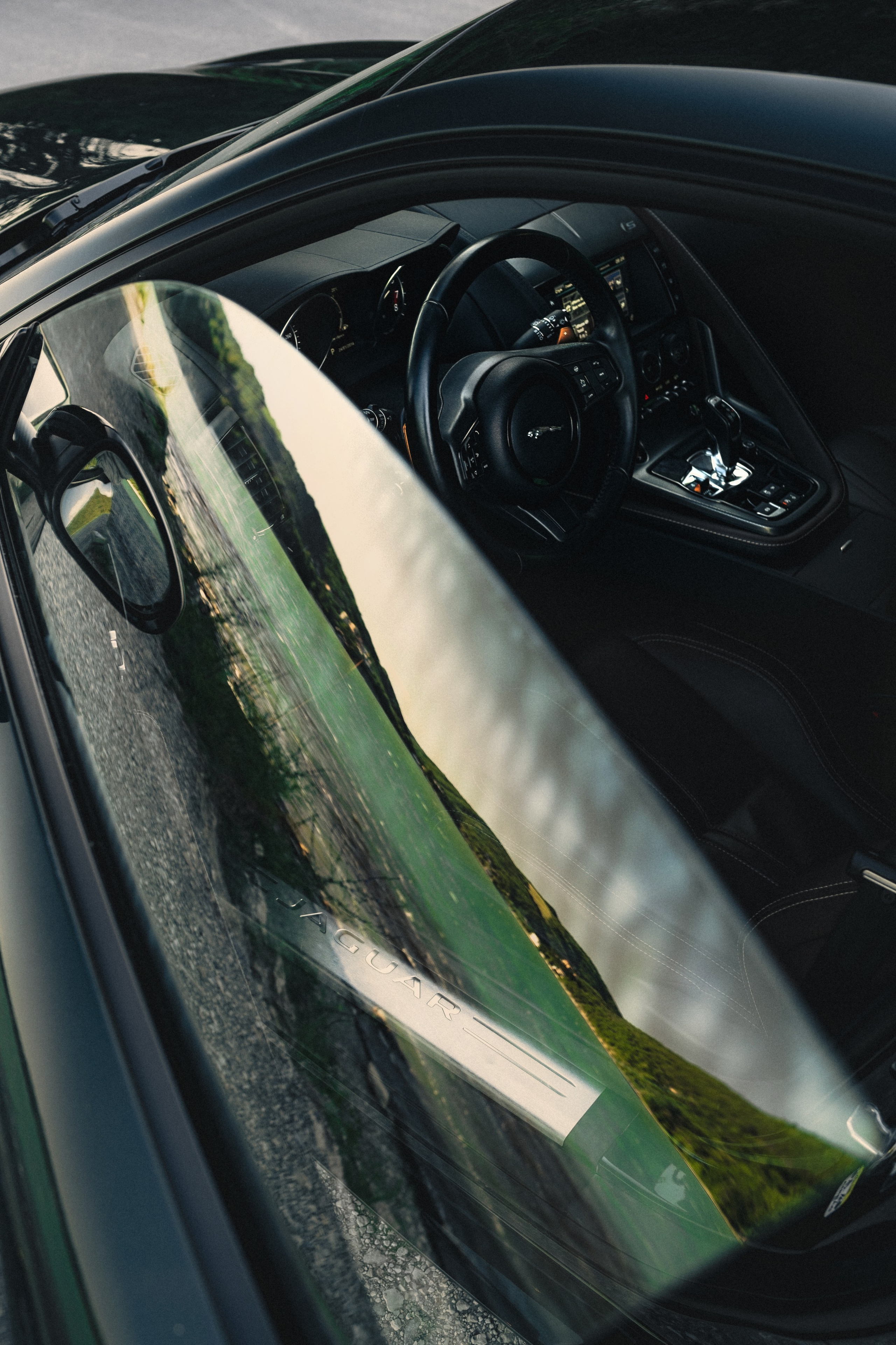 Jaguar F-type S x Egor. Фотограф Илья К. в Москве