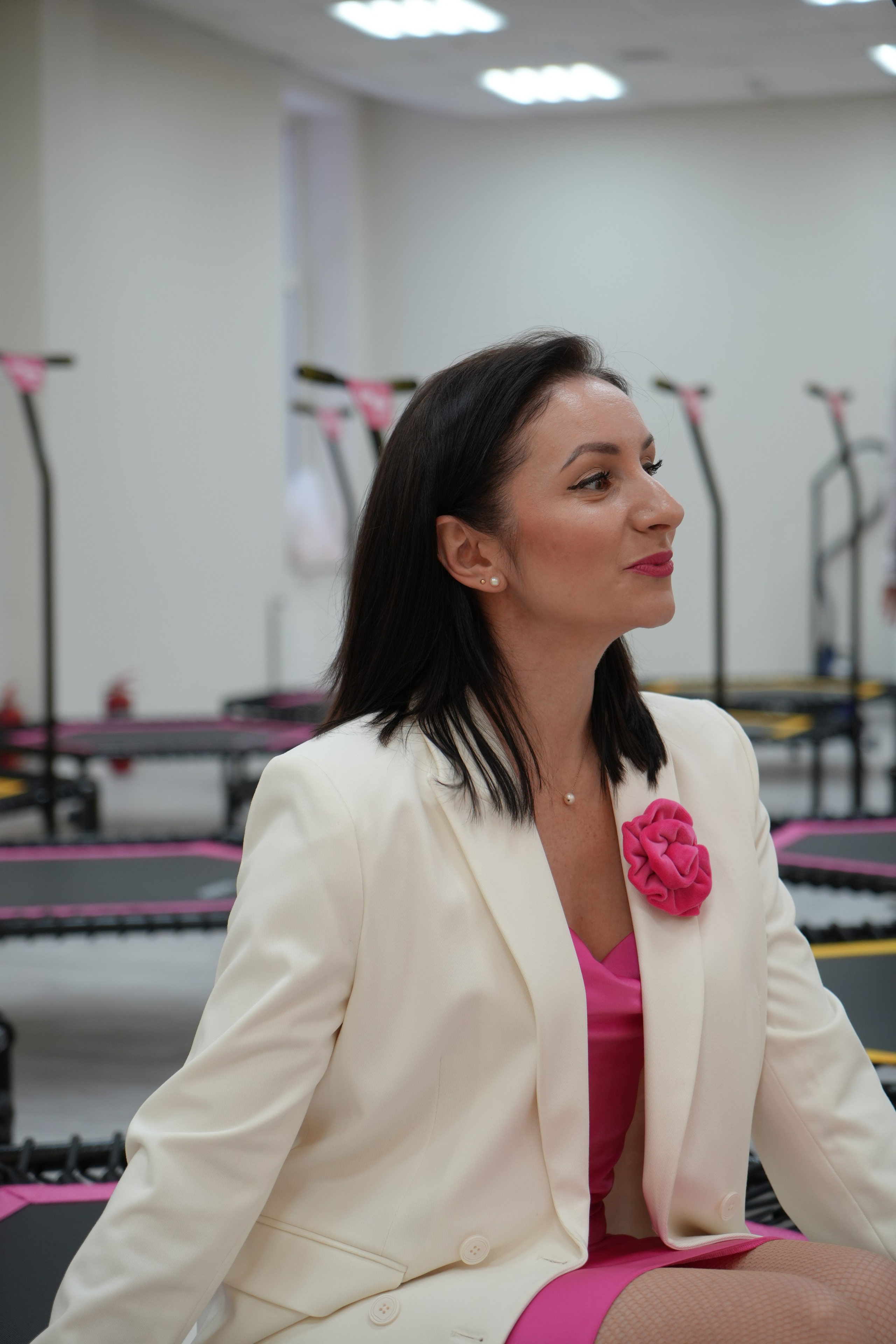 Открытие батутного центра «Lady Jump». Видеограф и Фотограф в Москве