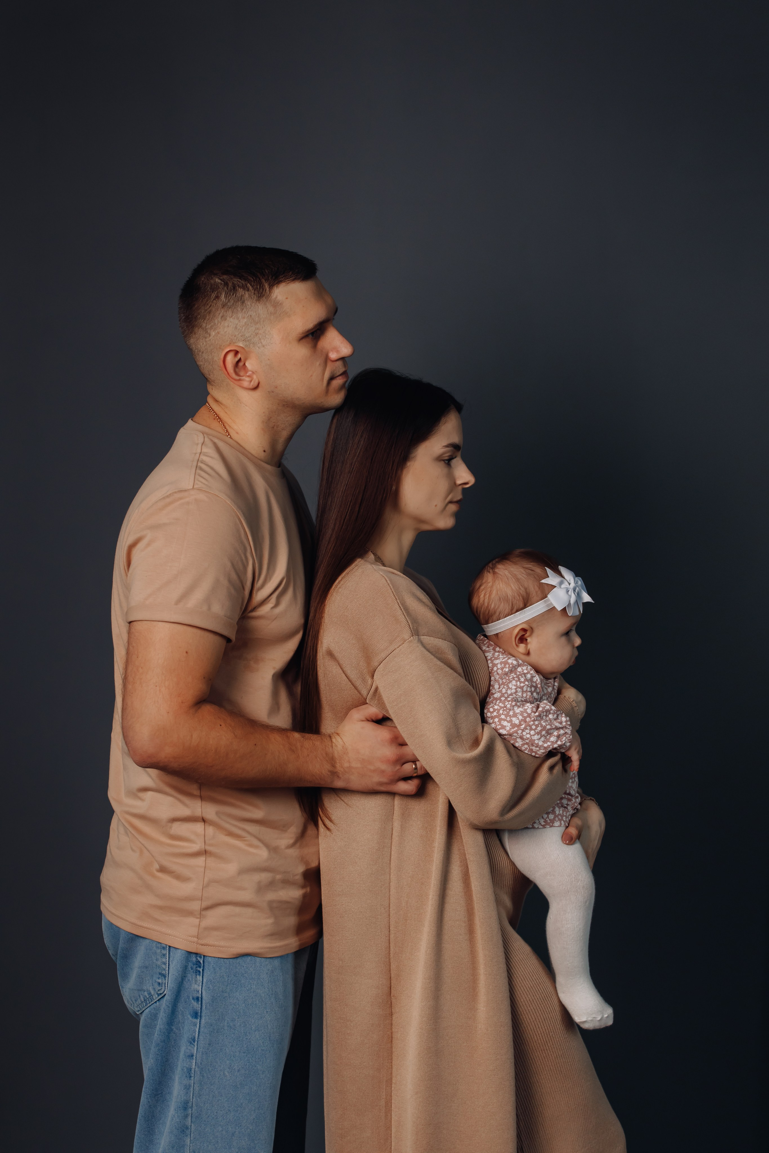 Семейная студийная фотосессия. Свадебный и семейный фотограф в Краснодарском крае Мария Данилкина