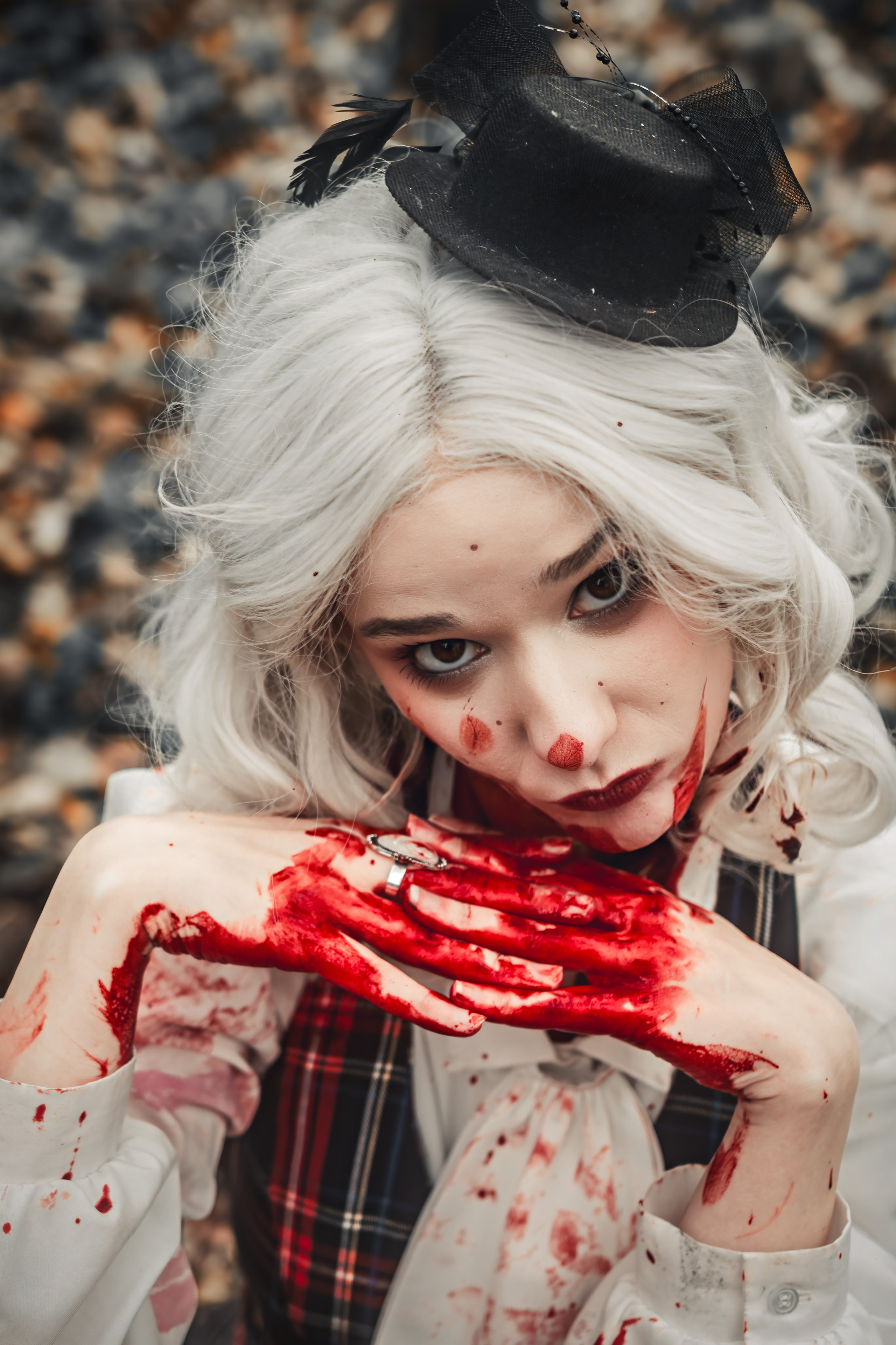 Фотосессия Вампиры в лесу