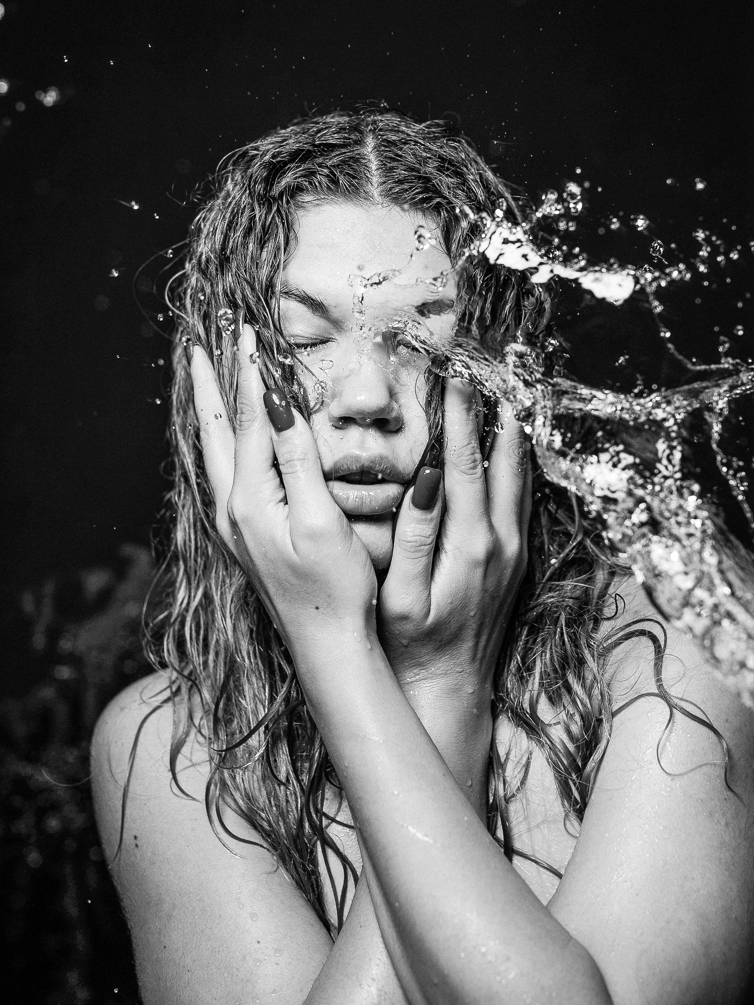 Портреты с водой. Фотограф Юлия Мальцева