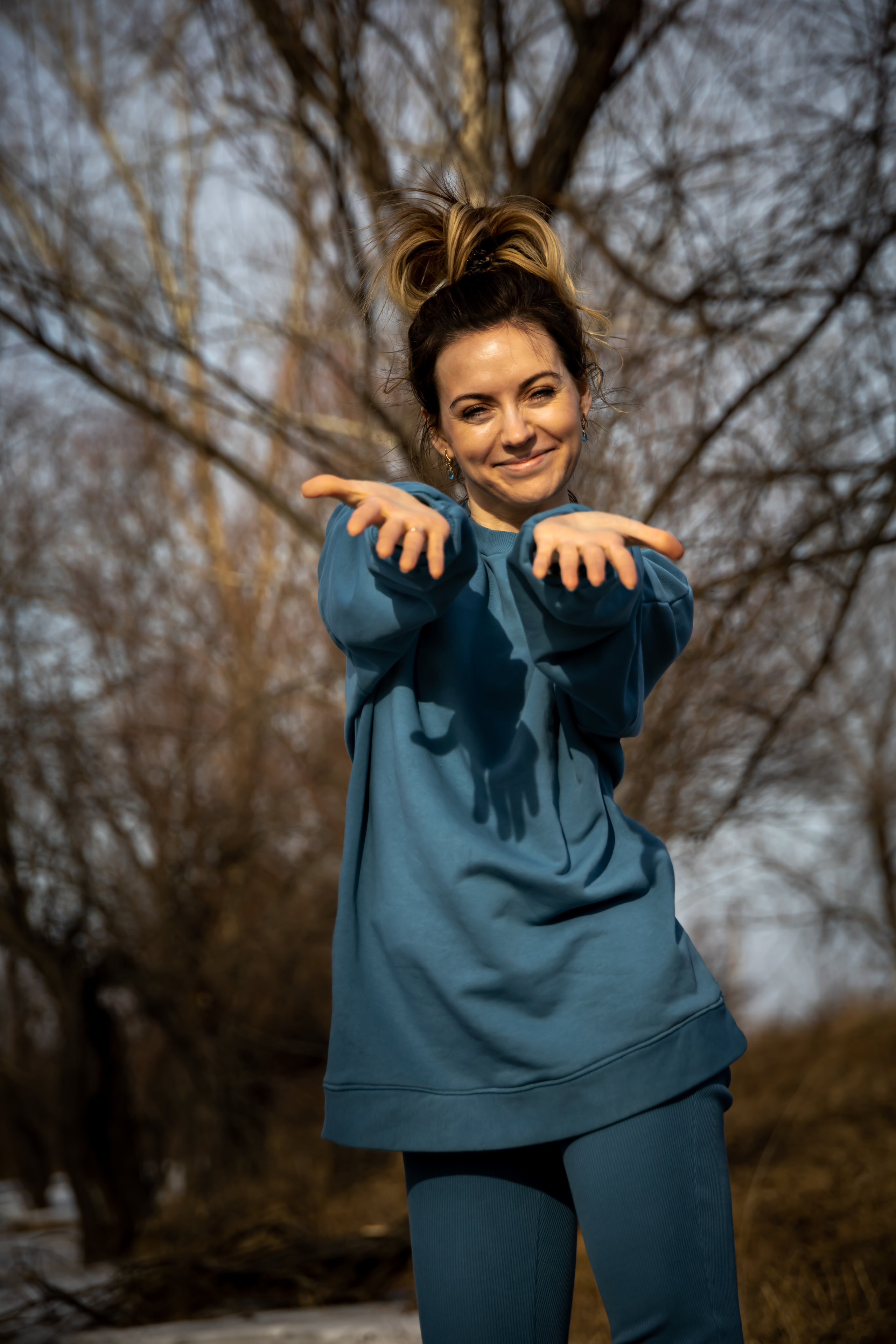 Весна, снег, река. Семейный фотограф в Абакане Любовь Халявина