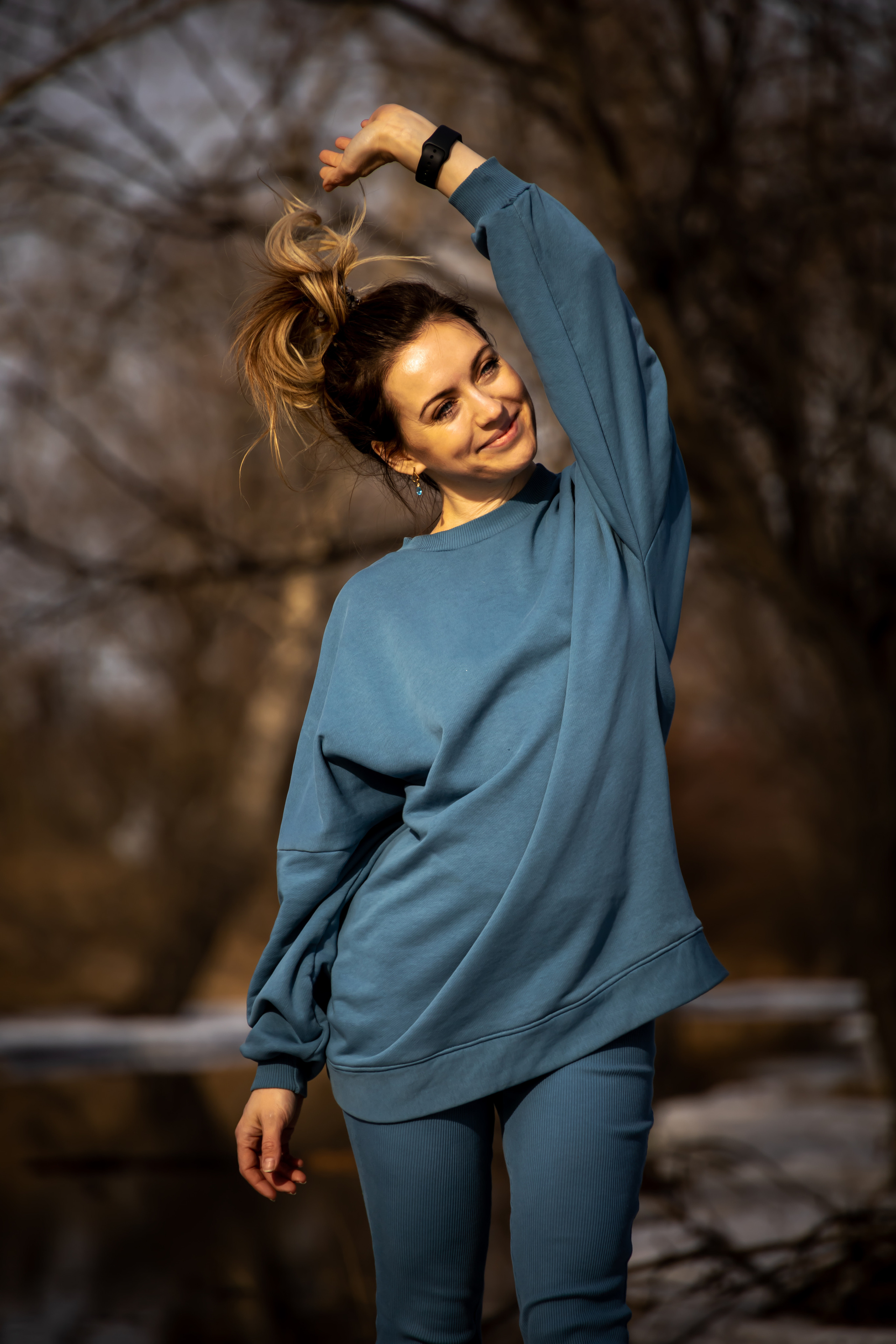 Весна, снег, река. Семейный фотограф в Абакане Любовь Халявина