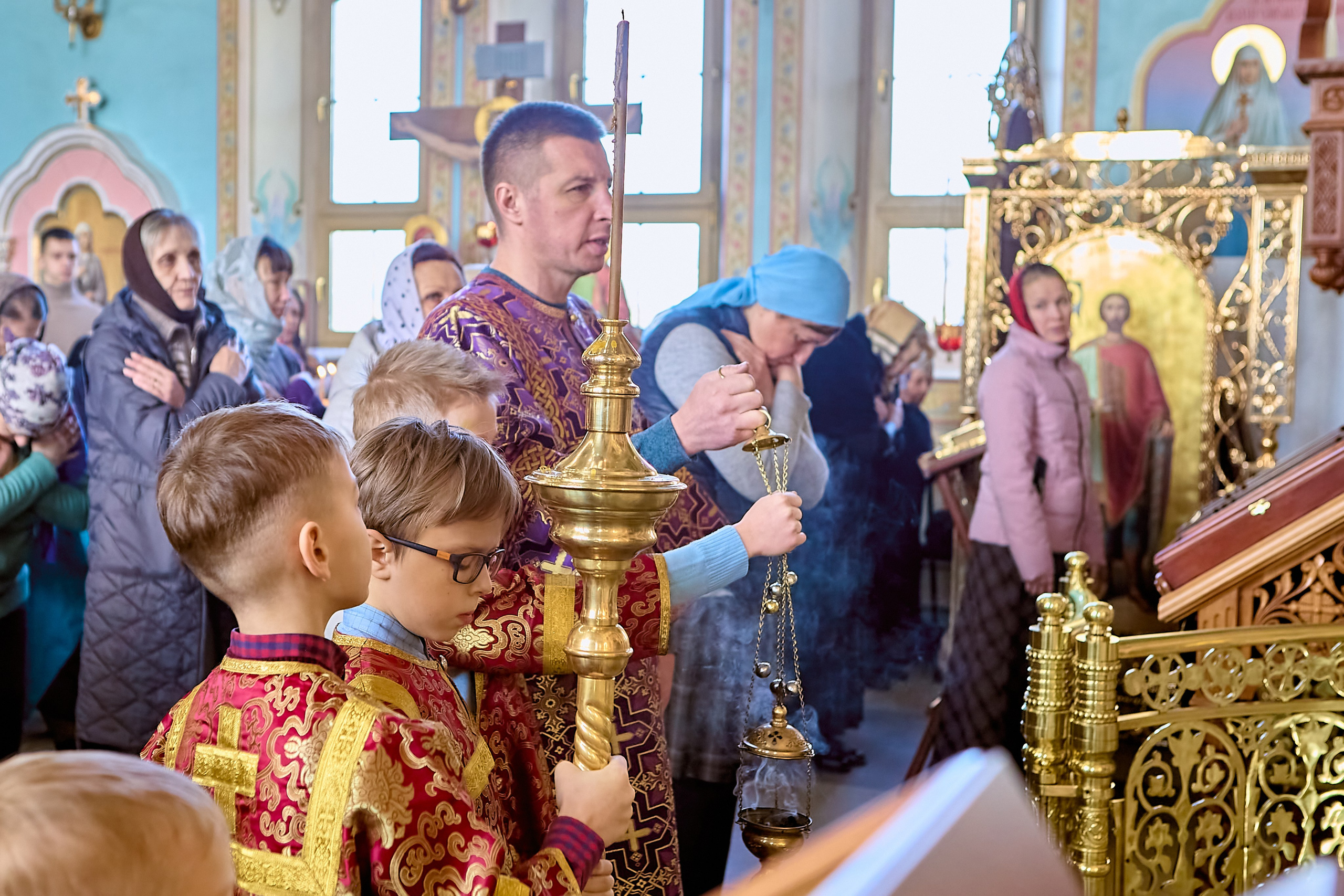 Фотографии Литургии. Великий пост Торжество Православия