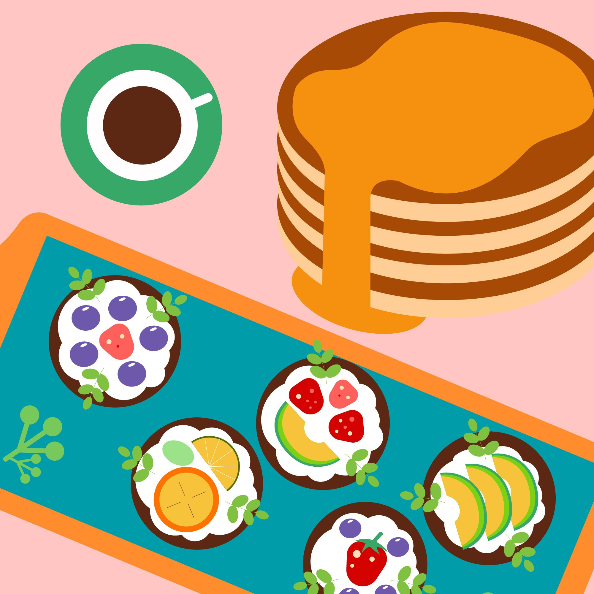 Иллюстрации & Кулинарный блог. Олеся Бакулина, графический дизайнер, иллюстратор