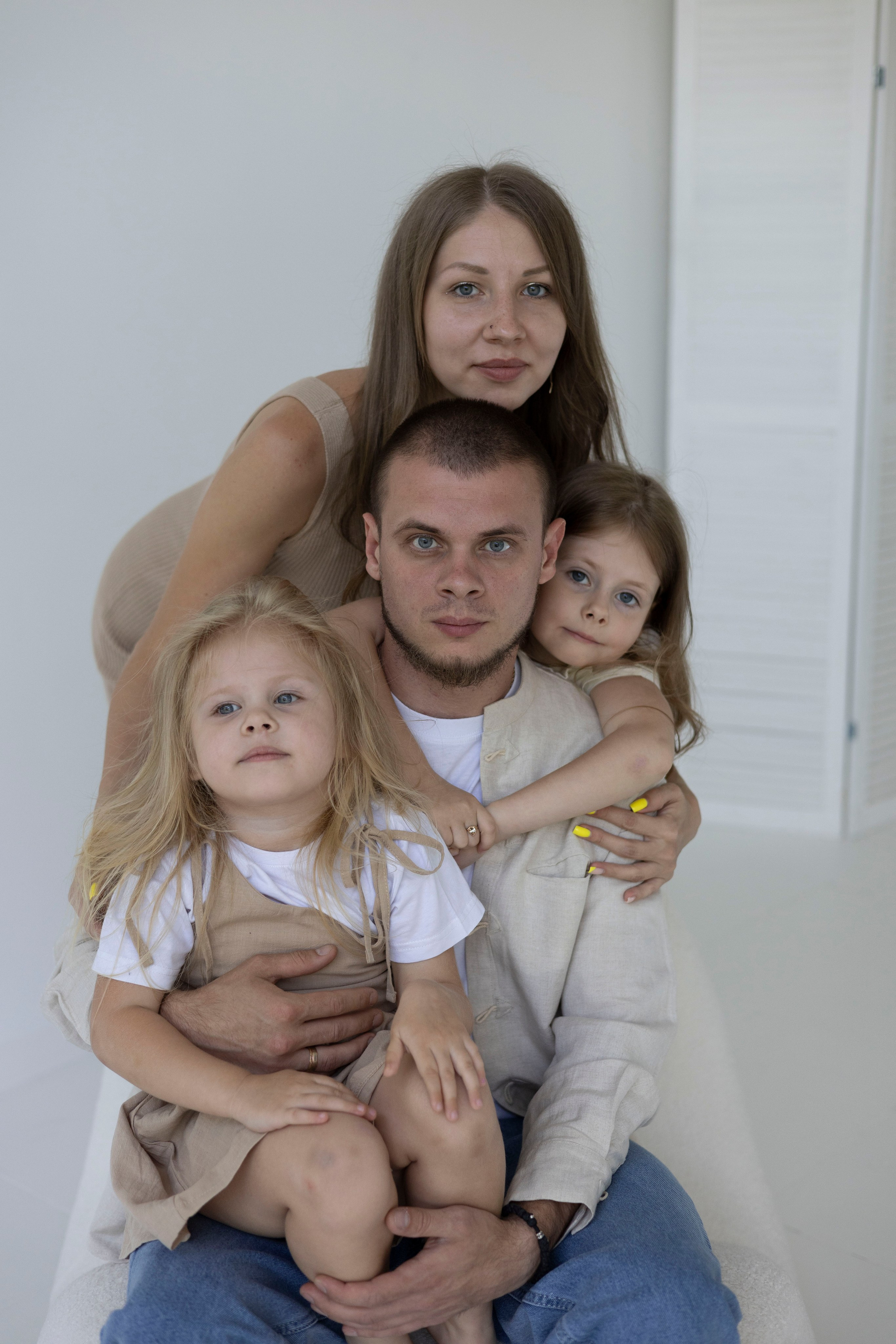 Вика, Дима, Кира и Ника. Семейный и детский фотограф в Москве Анастасия Мурга