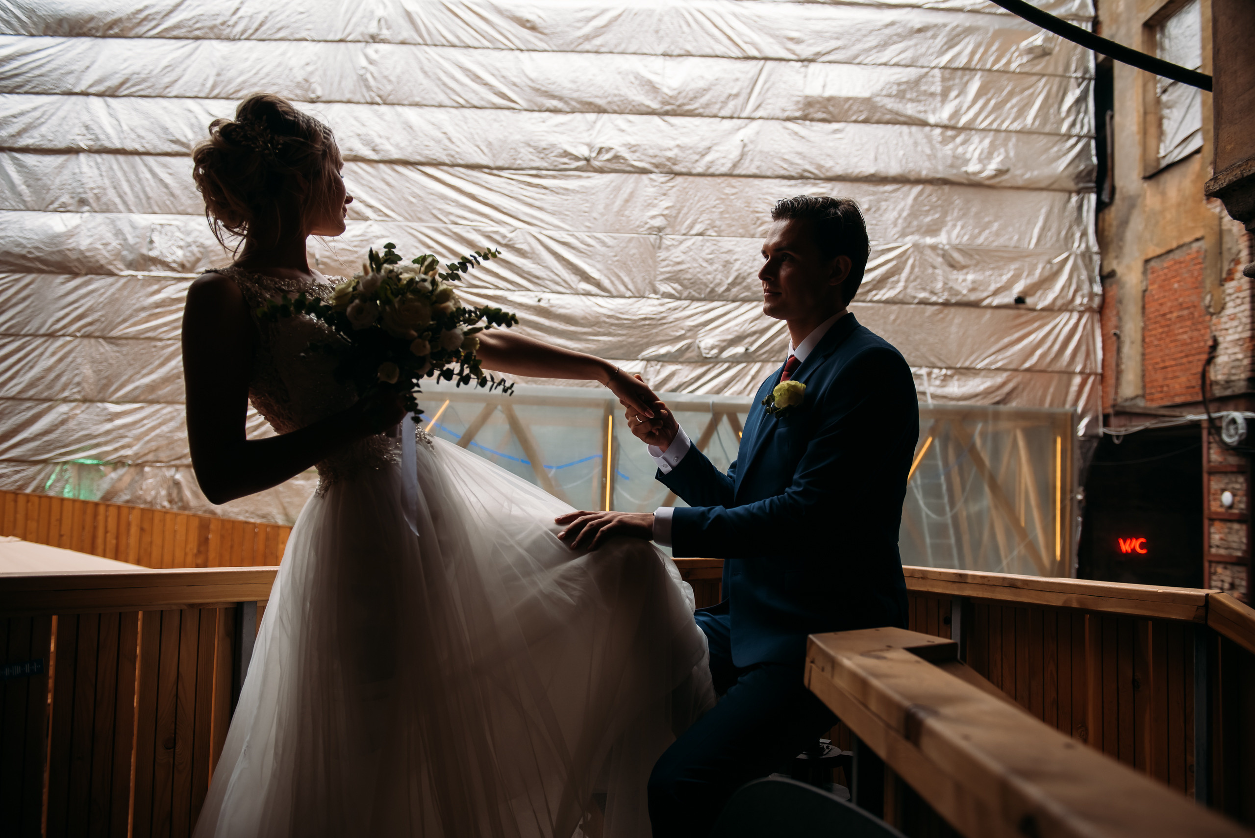 Свадебный день Лены и Дениса. Свадебный фотограф в Санкт-Петербурге Афонин Андрей