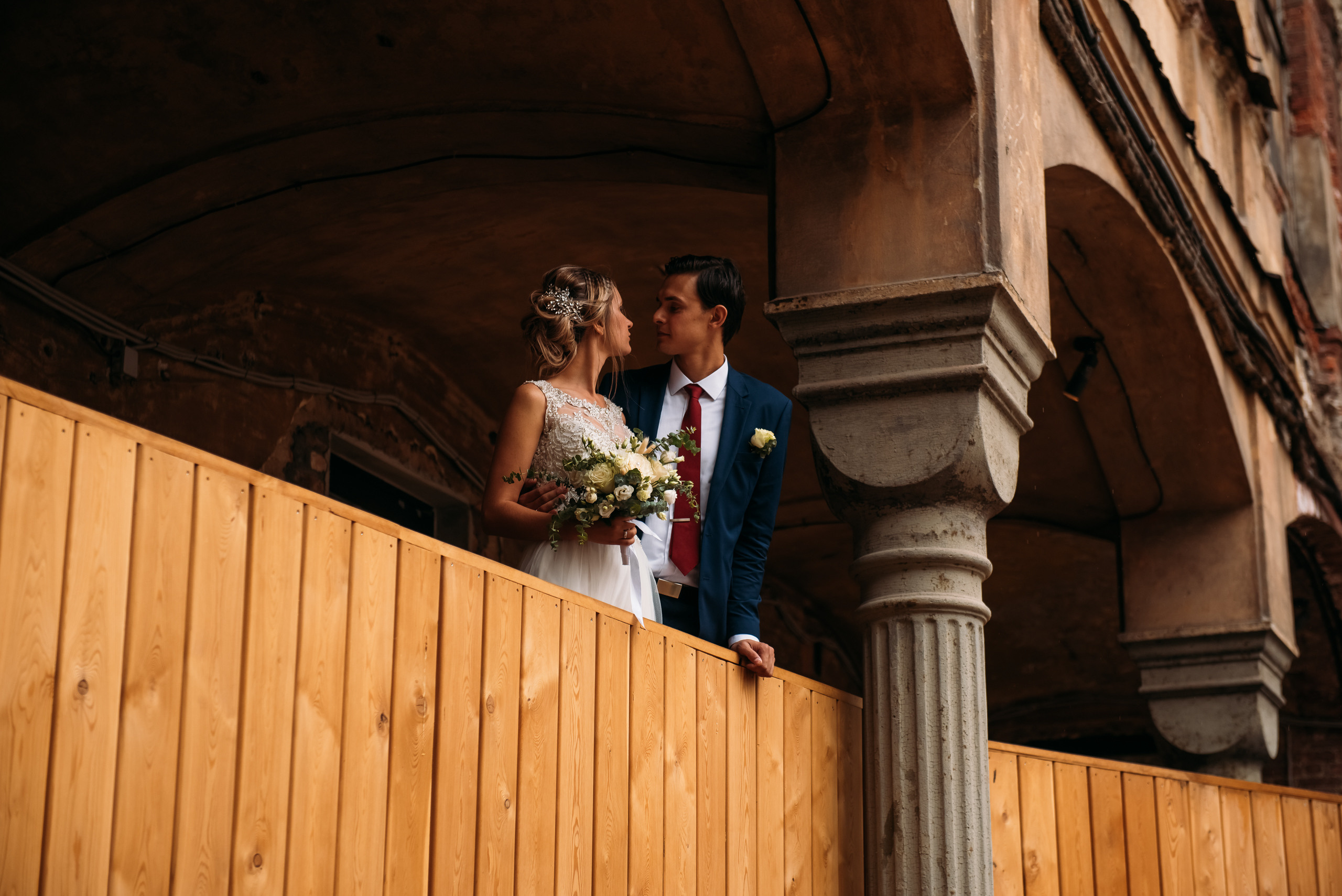 Свадебный день Лены и Дениса. Свадебный фотограф в Санкт-Петербурге Афонин Андрей