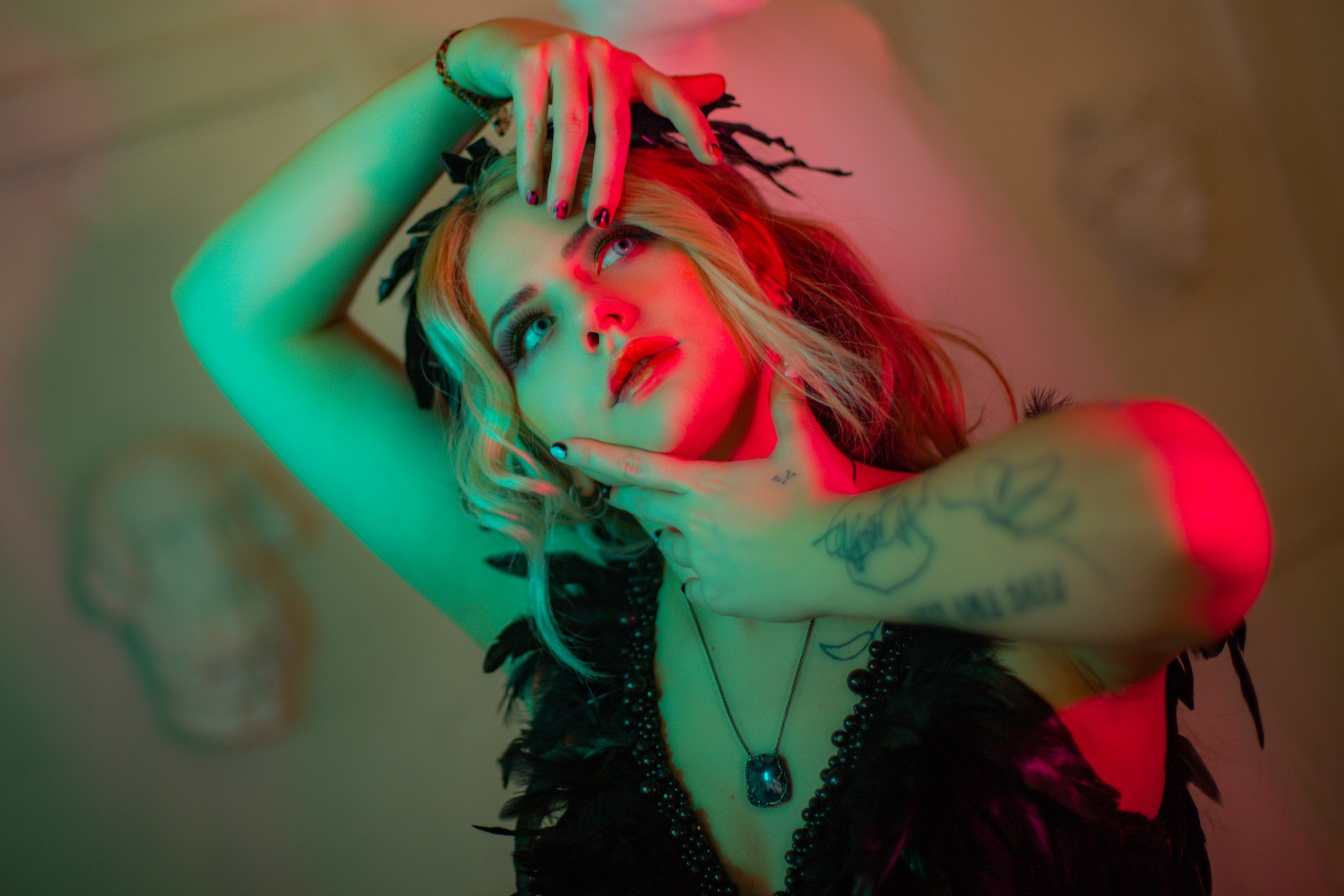 TINA NEON. Polaroud love