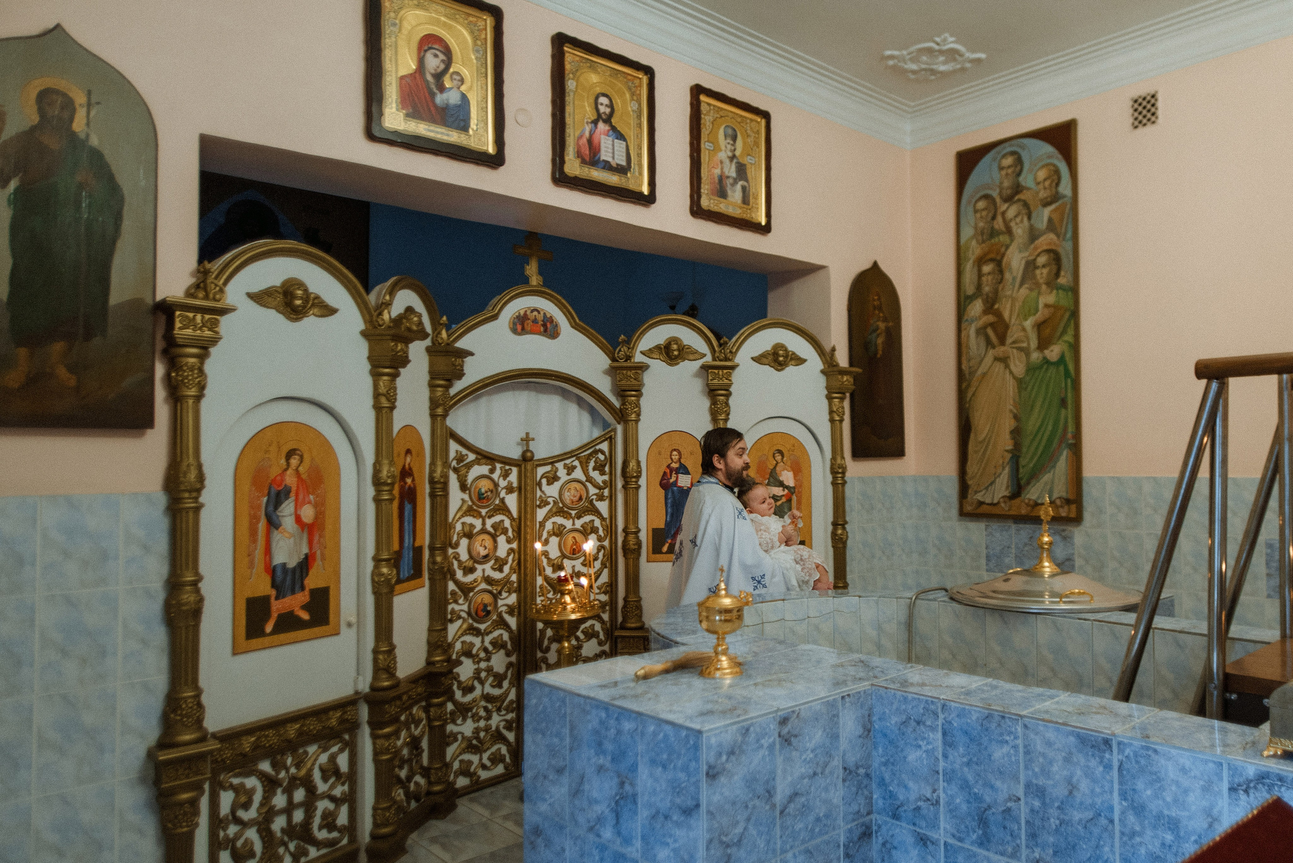 Крещение Евы. Семейный документальный фотограф в Волгограде Мариэта Додина