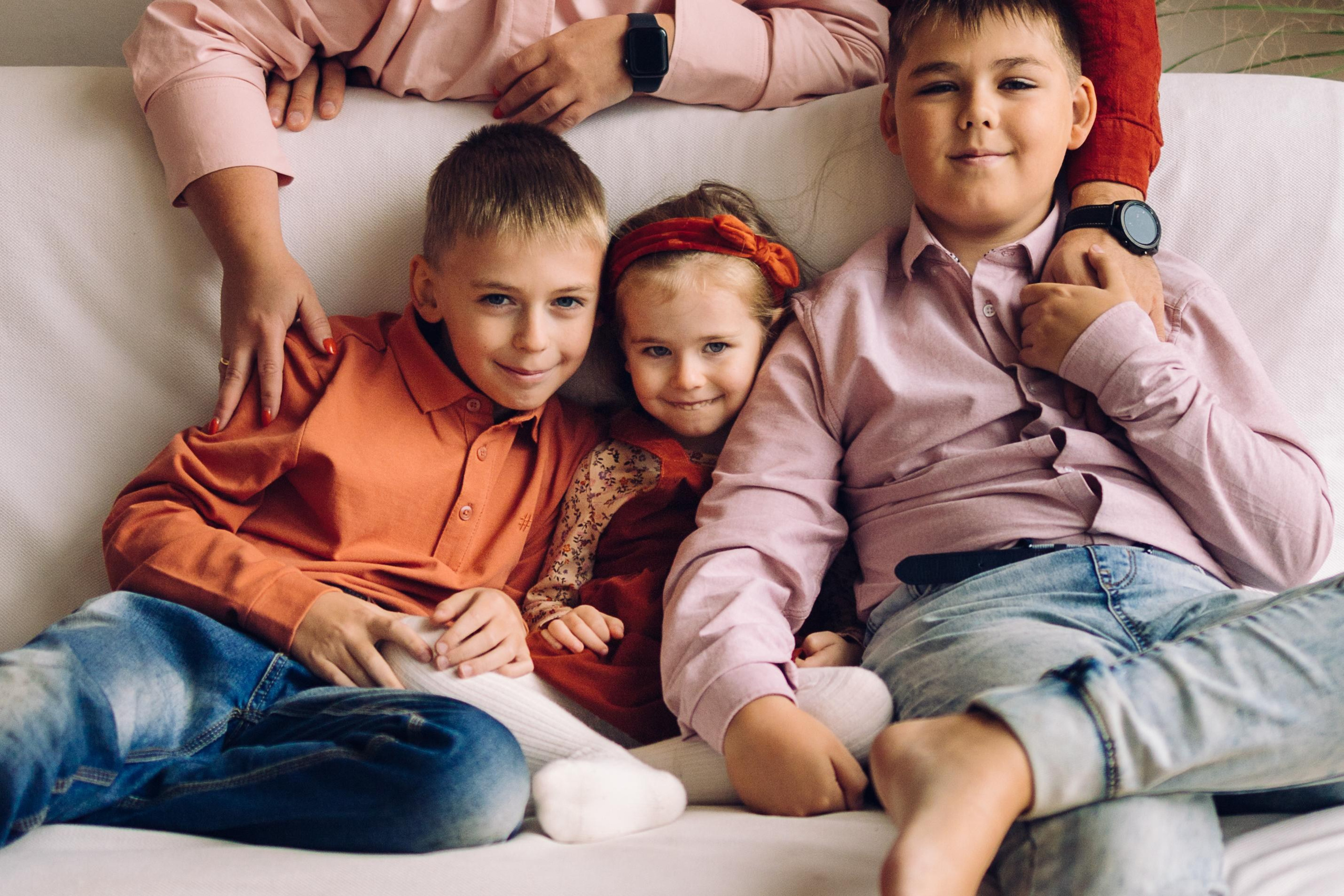 Семейная в студии. Детский семейный фотограф в Москве Светлана Микадзе