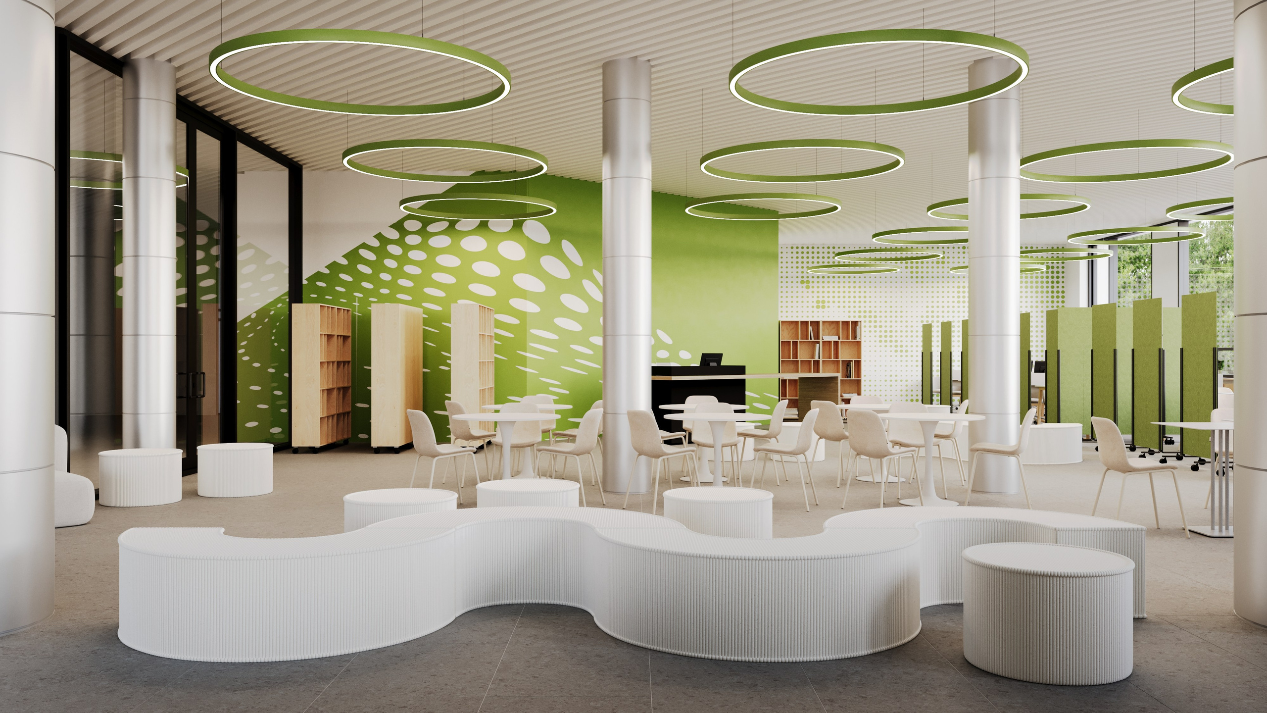 Школа в. Архитектурные интерьеры