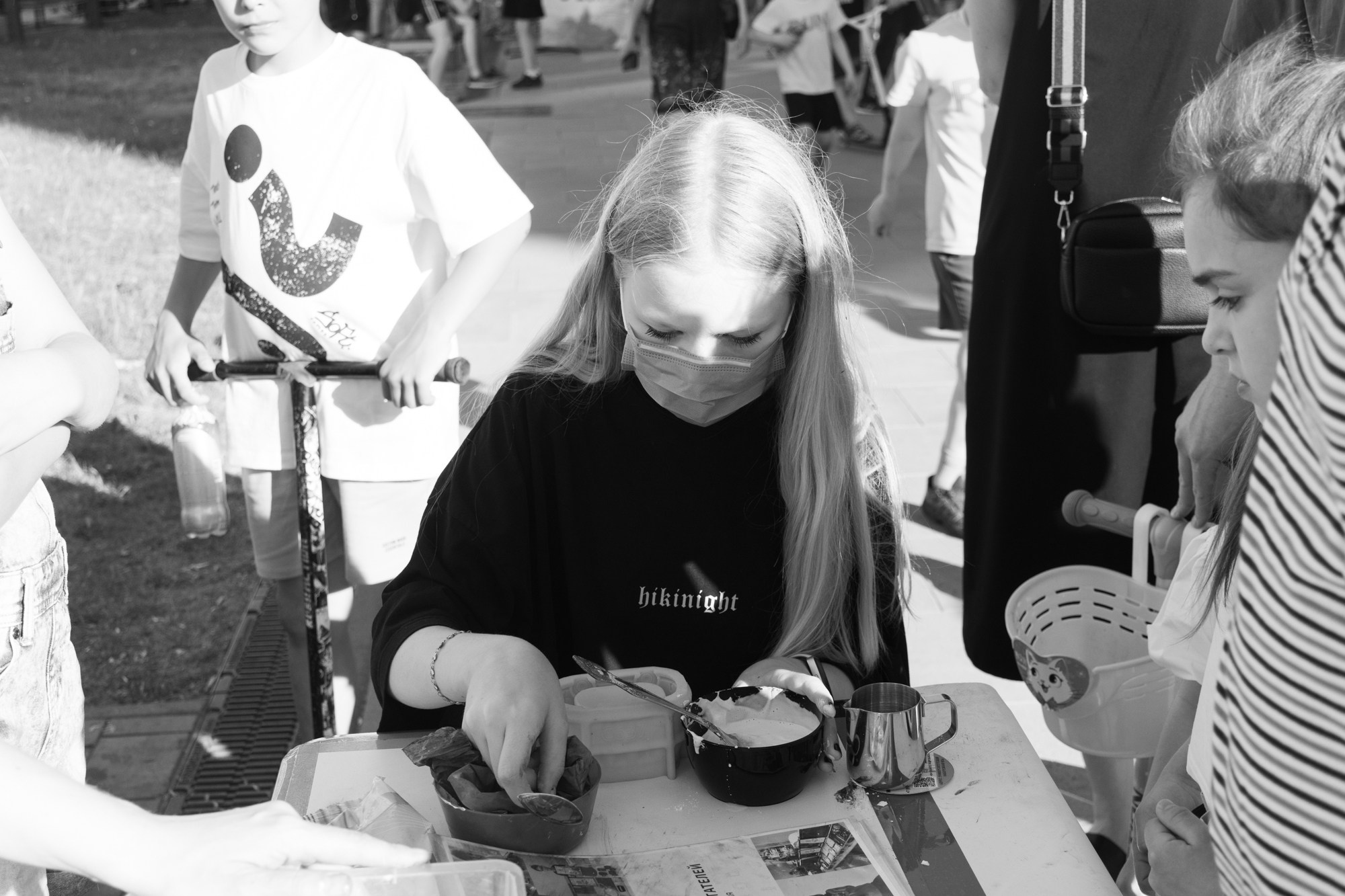 Фестиваль современного исполнительского искусства (Сквер Академ Риверсайд). Фотограф Максим Буряк