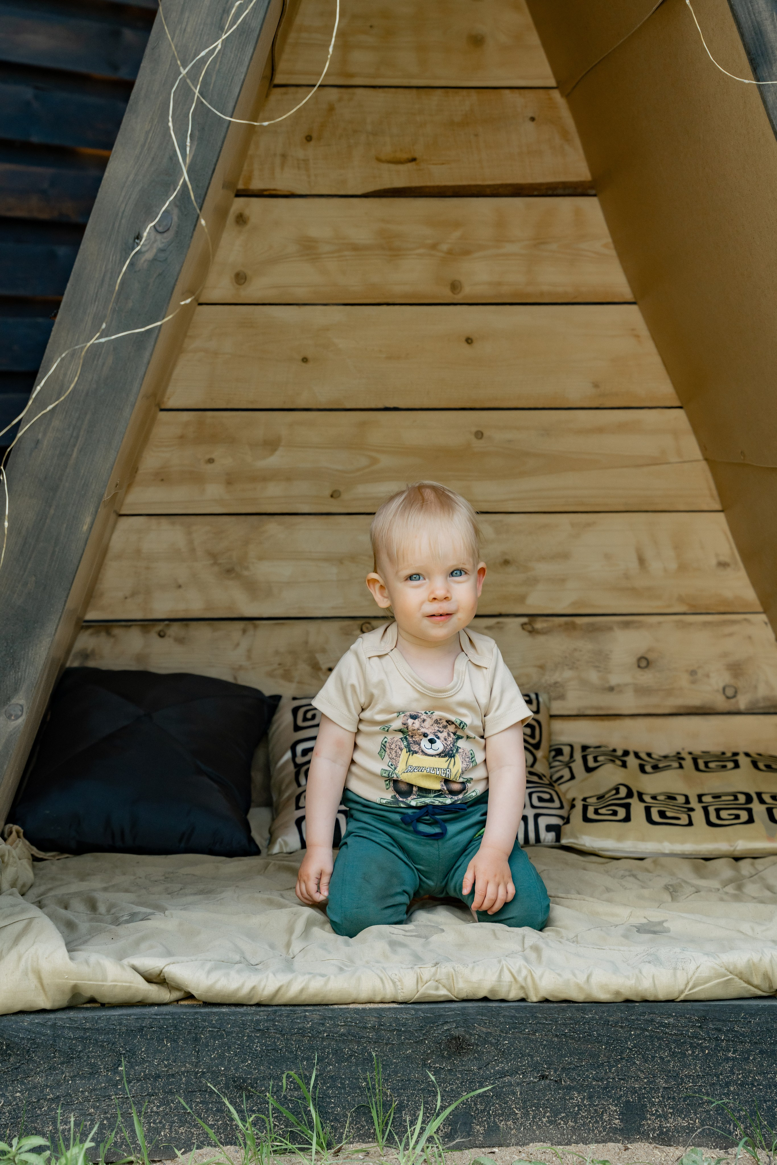 Семья на отдыхе