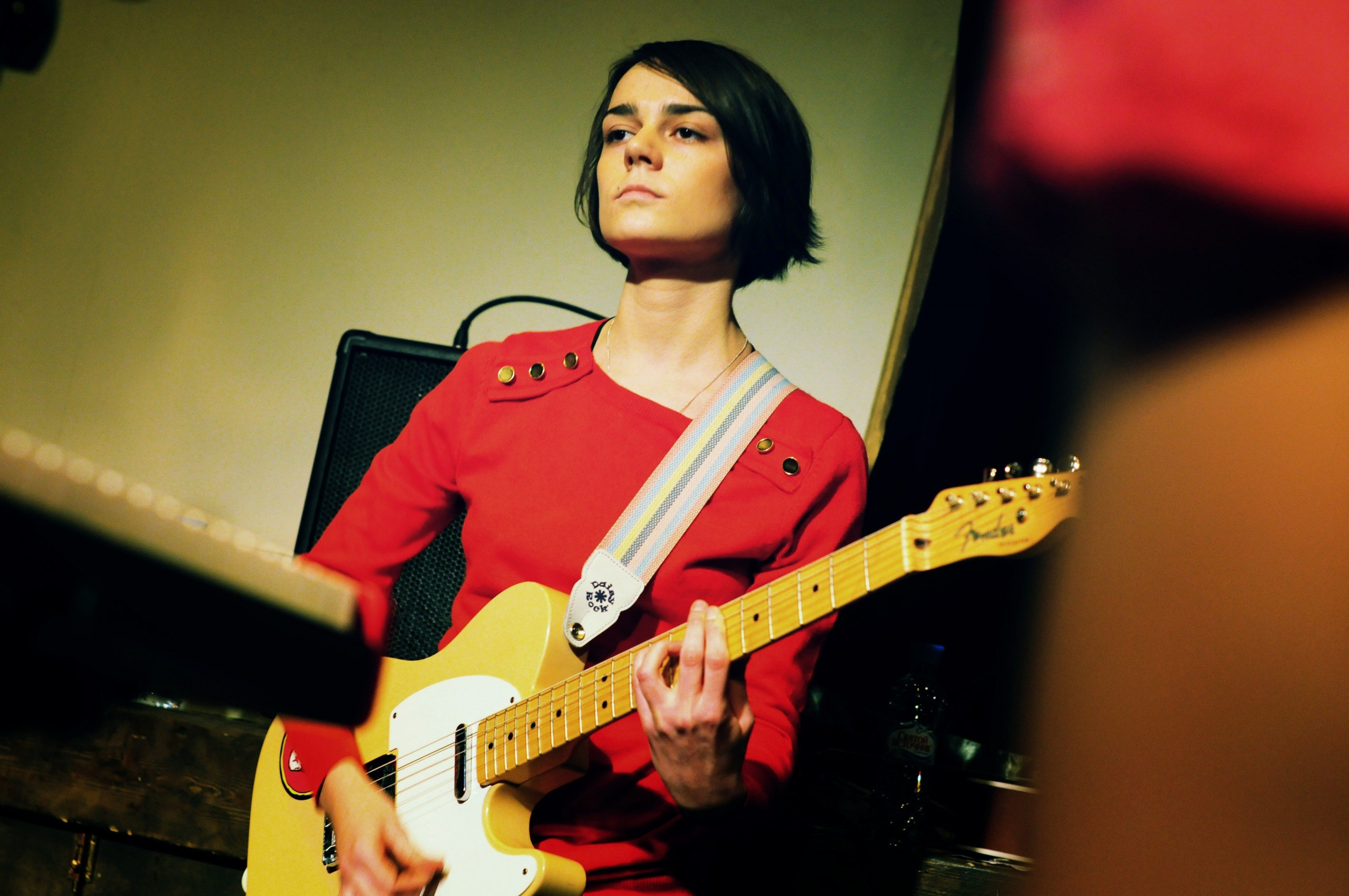 Мария Теряева у группе InWhite