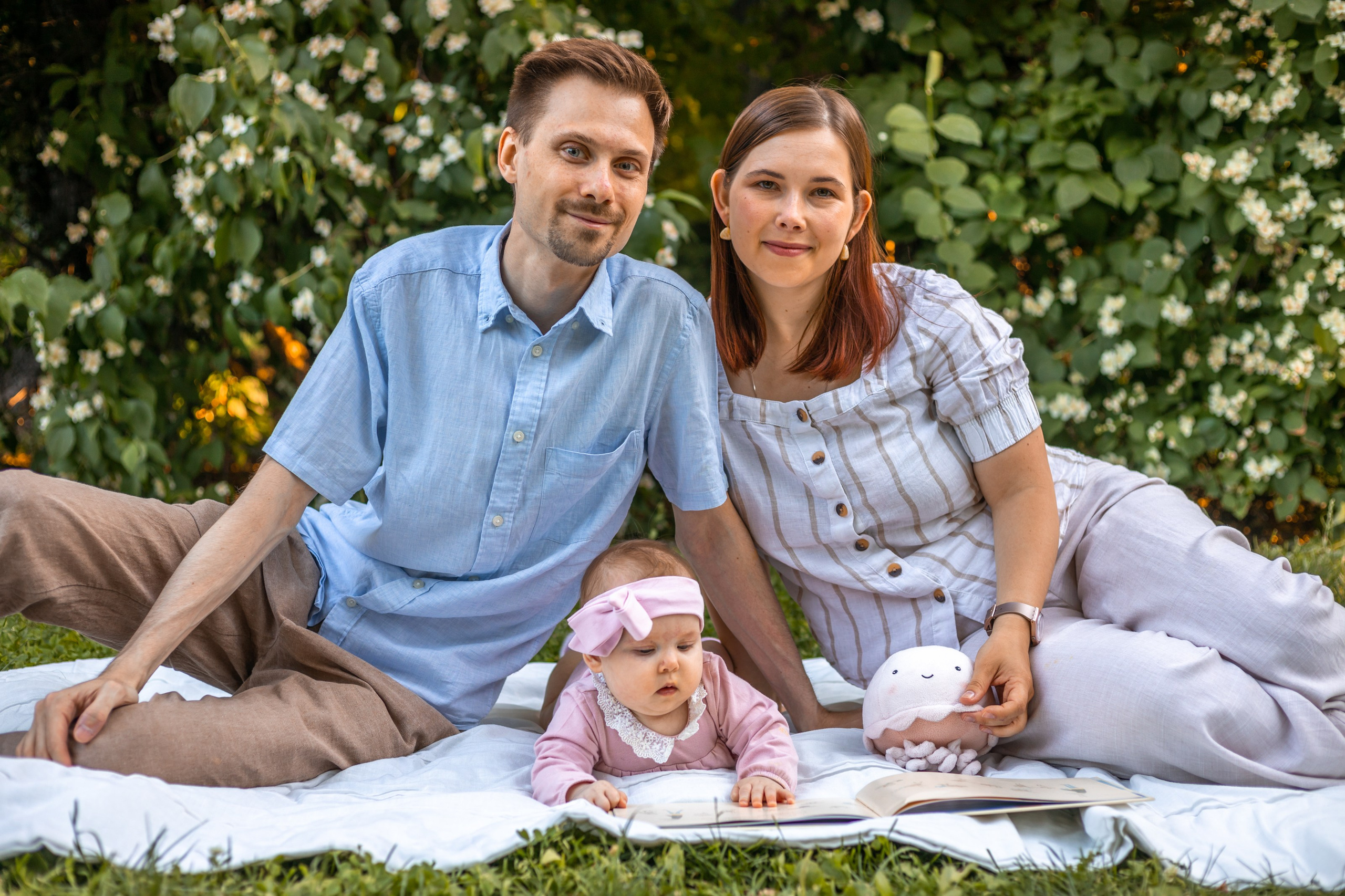 Эмилия 6 месяцев. Портретный и семейный фотограф в Москве Ирина Голубчина