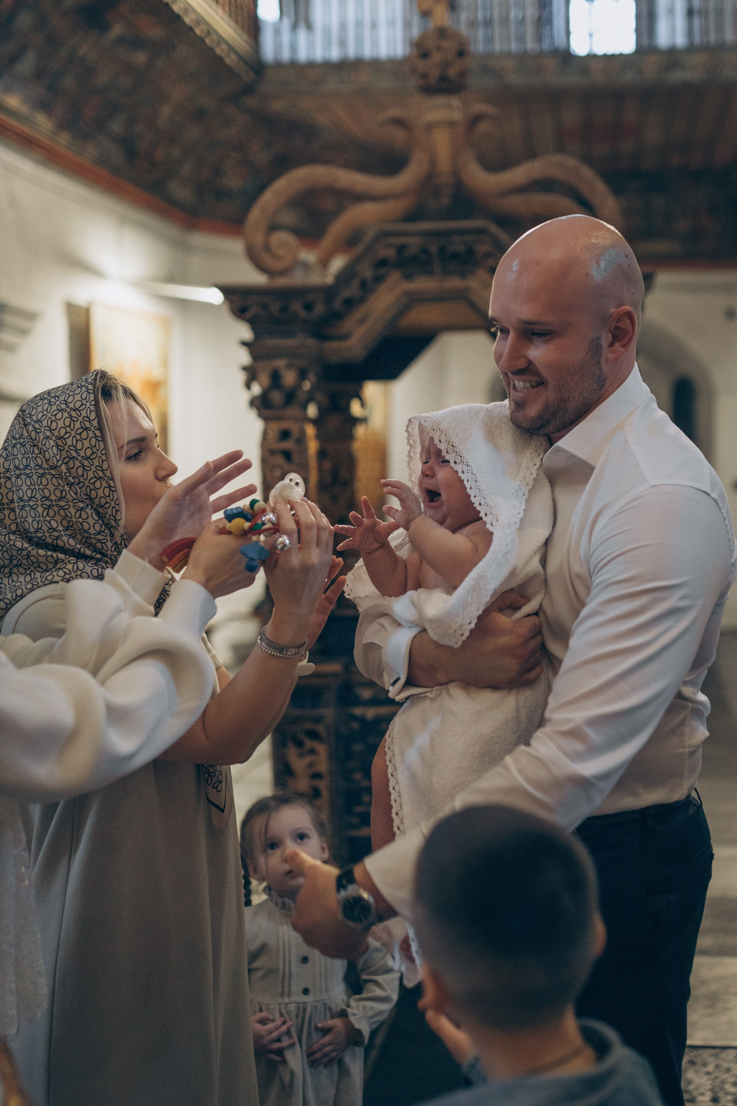 Крещение Марии. Семейный фотограф и фотограф на роды в Ростове-на-Дону Мухина Виктория