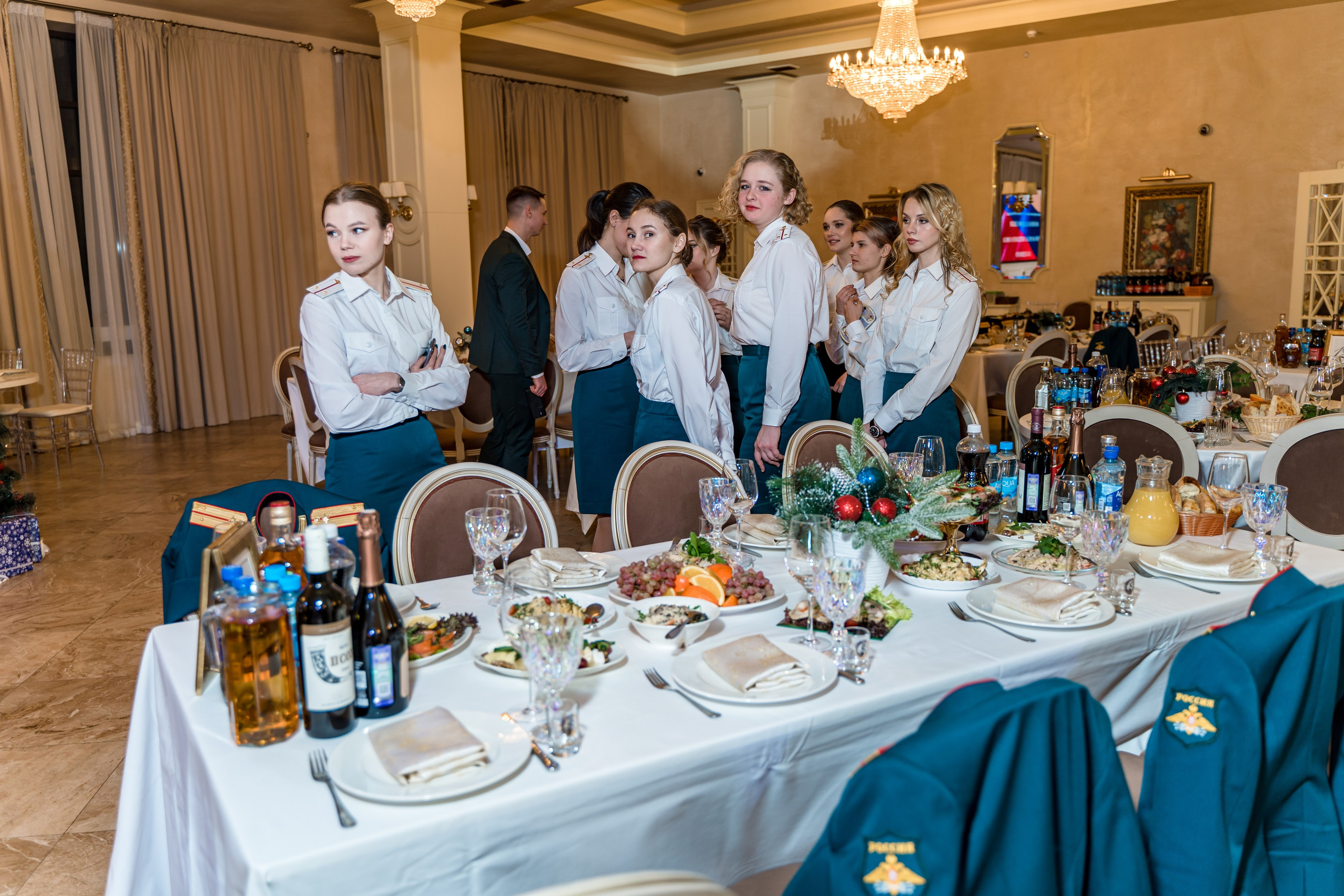 Фотосъемка выпуска военной академии и вручение дипломов