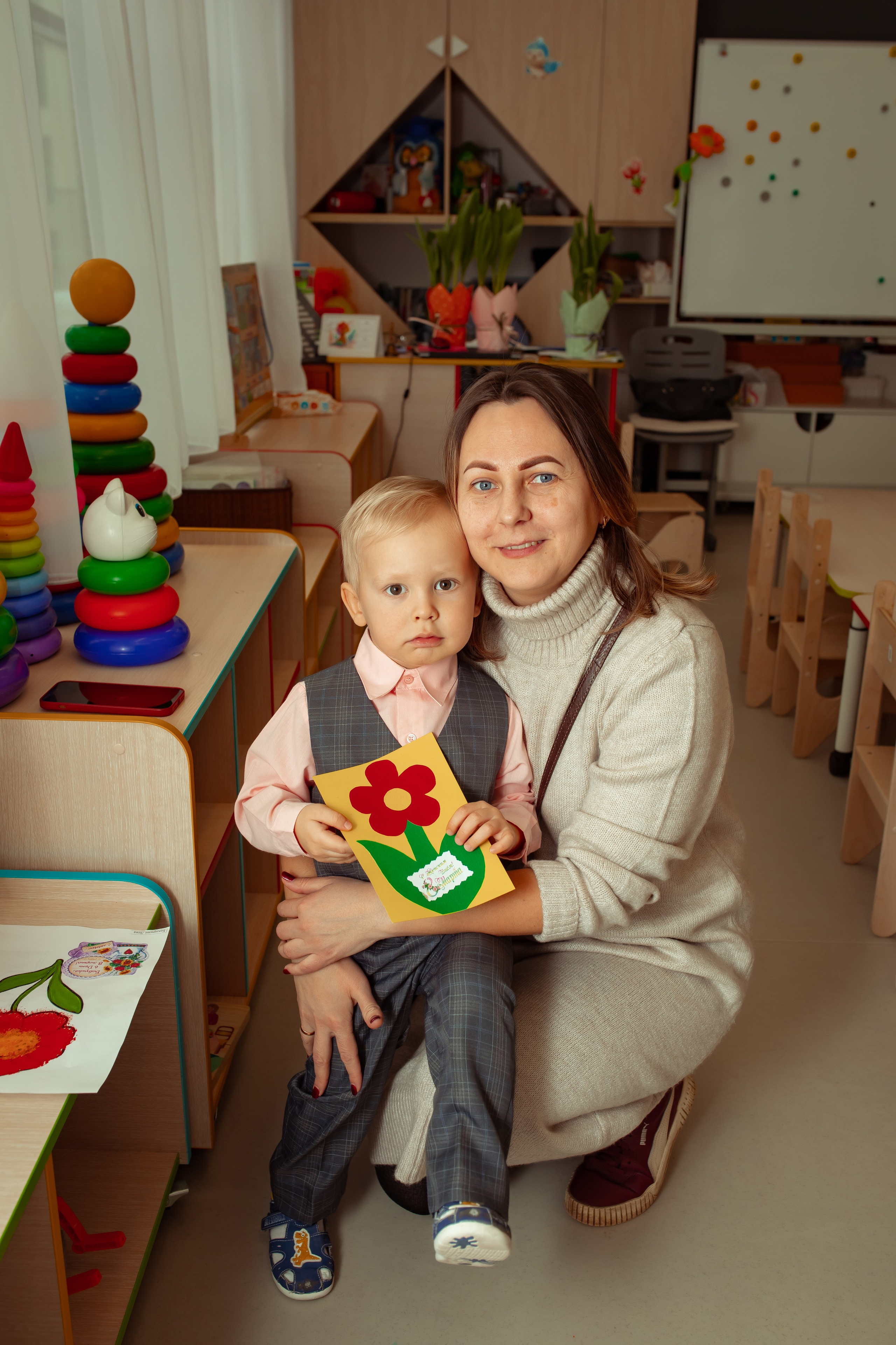 Праздник весны в детском саду. Семейный и детский фотограф в Москве Дорогова Екатерина