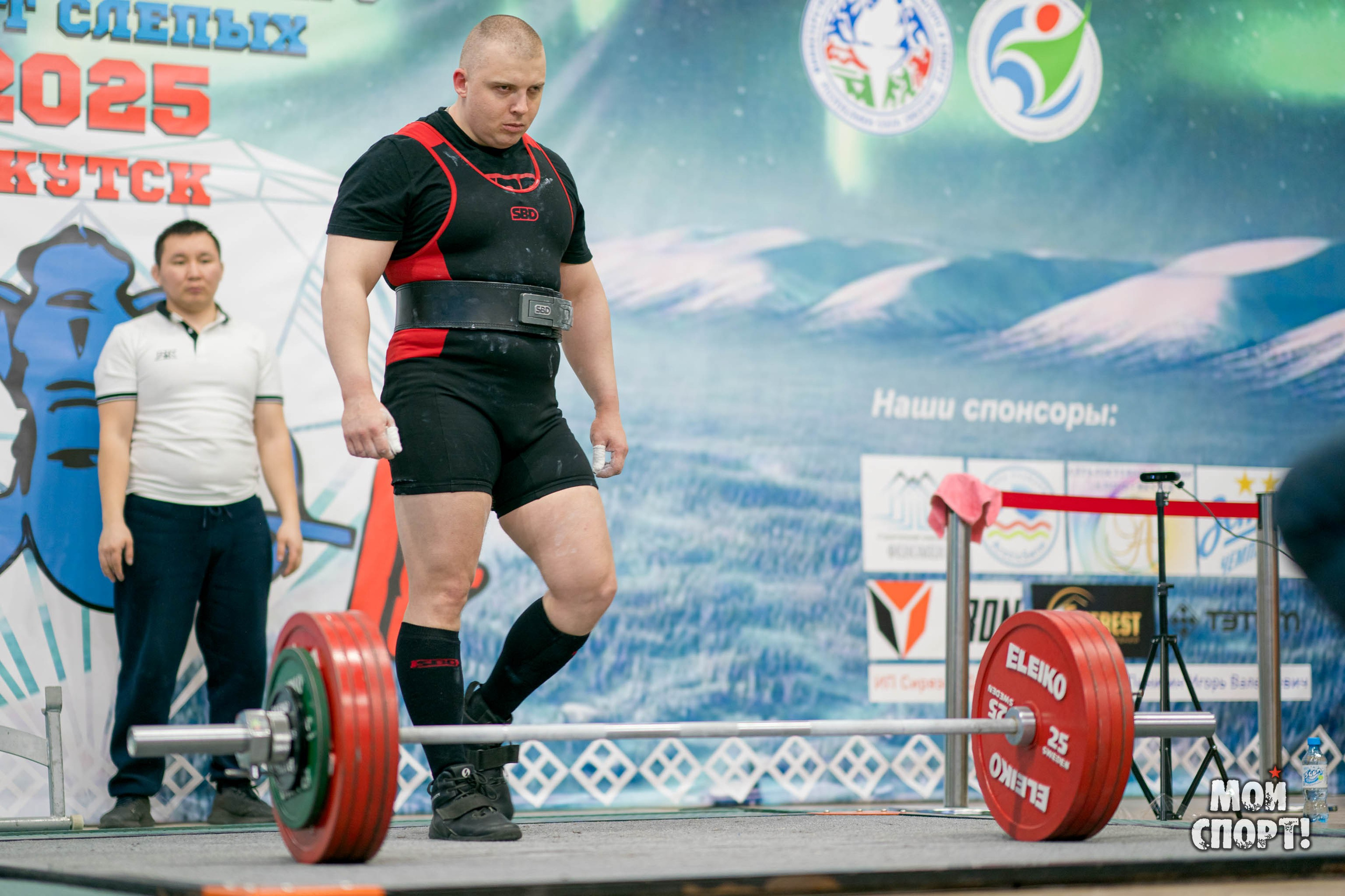 Чемпионат России по пауэрлифтигу 2025. Спорт слепых. Студия «Мой Спорт!» — все о спорте в Якутии