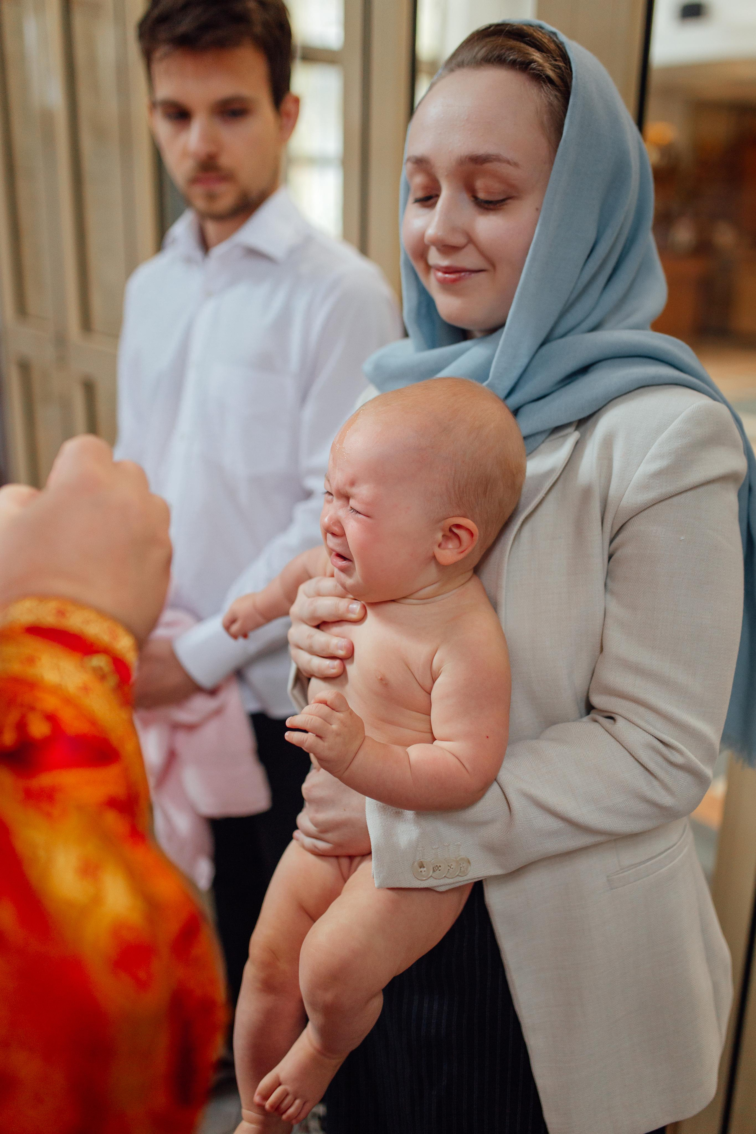 Крещение Агаты, Храм Иова Многострадального, Дом Милосердия апрель, 22