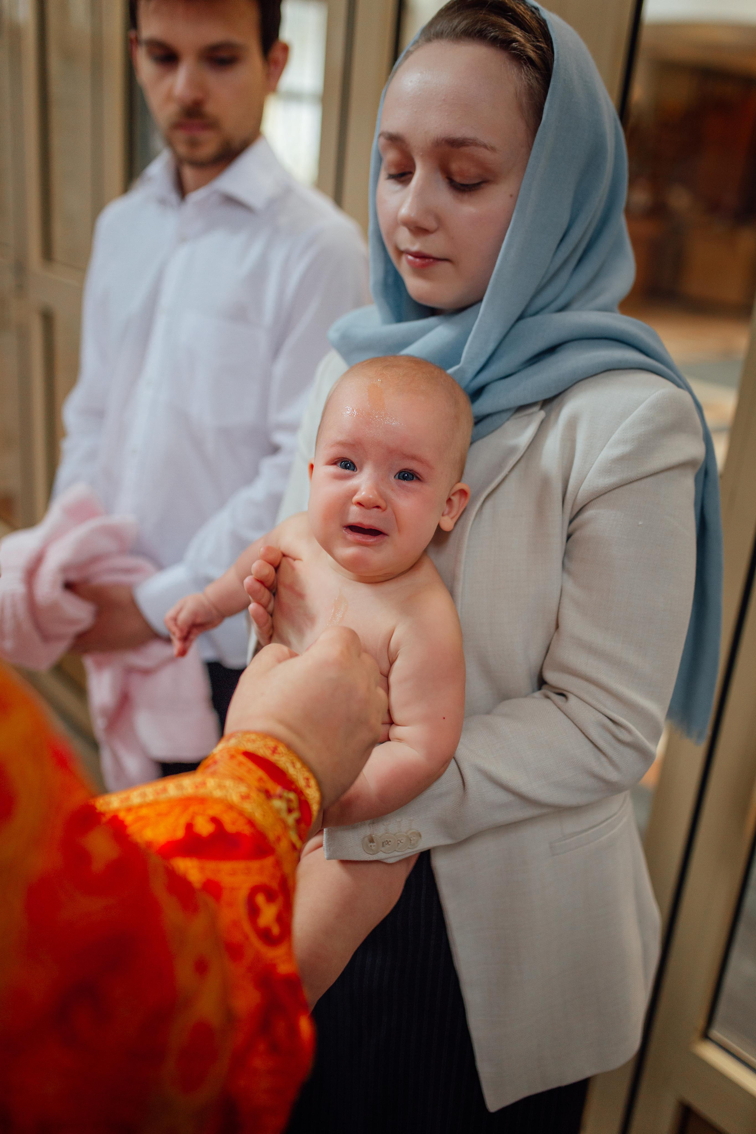 Крещение Агаты, Храм Иова Многострадального, Дом Милосердия апрель, 22