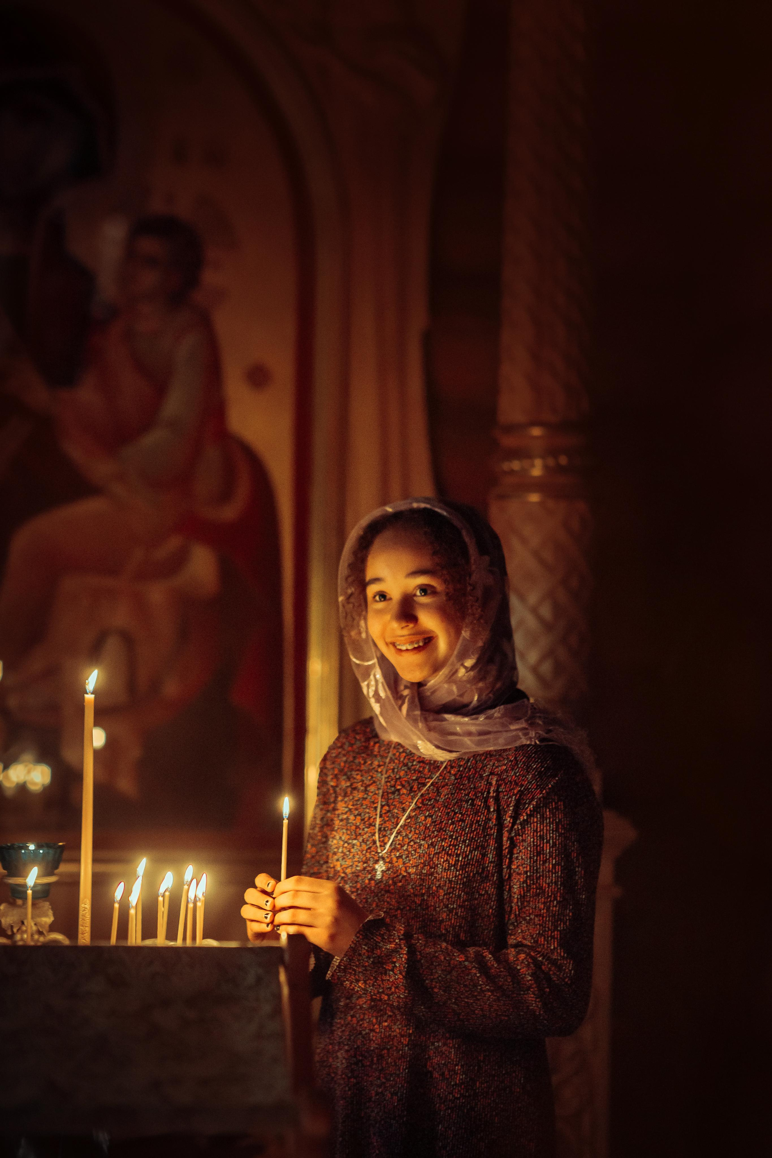 Таинство крещения Аны Грасиела, храм Святой Живоначальной Троицы, Минск