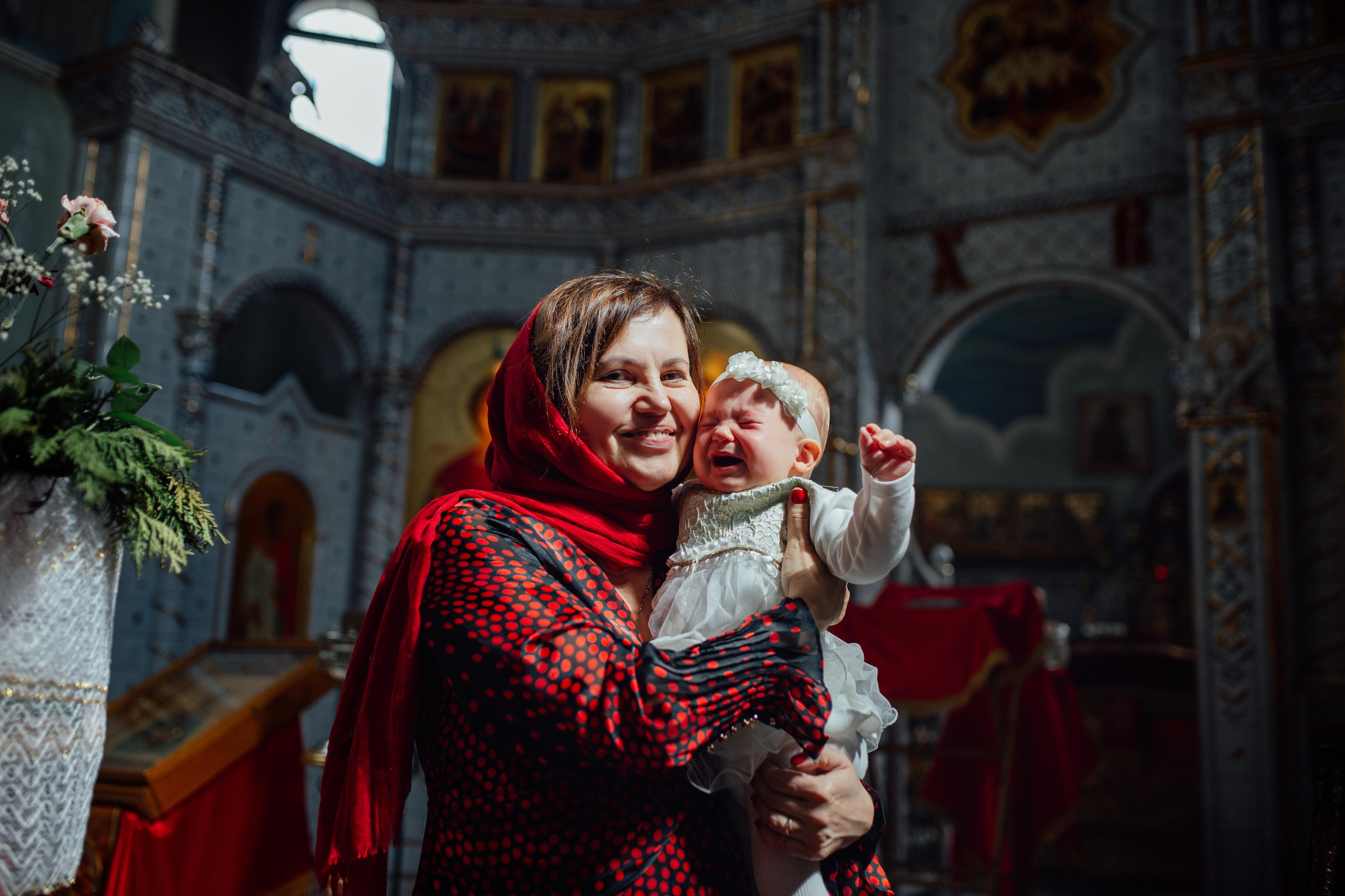 Крещение Агаты, Храм Иова Многострадального, Дом Милосердия апрель, 22