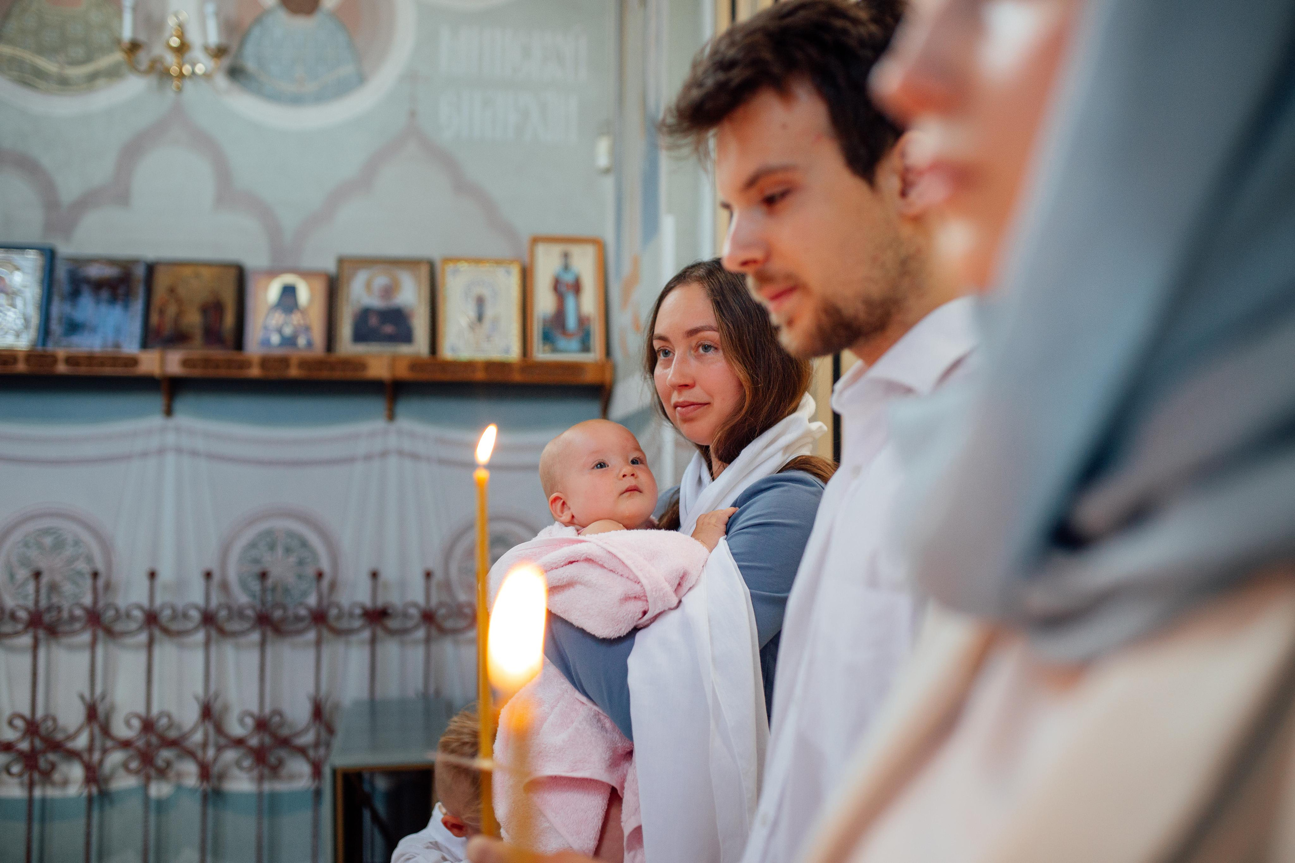 Крещение Агаты, Храм Иова Многострадального, Дом Милосердия апрель, 22