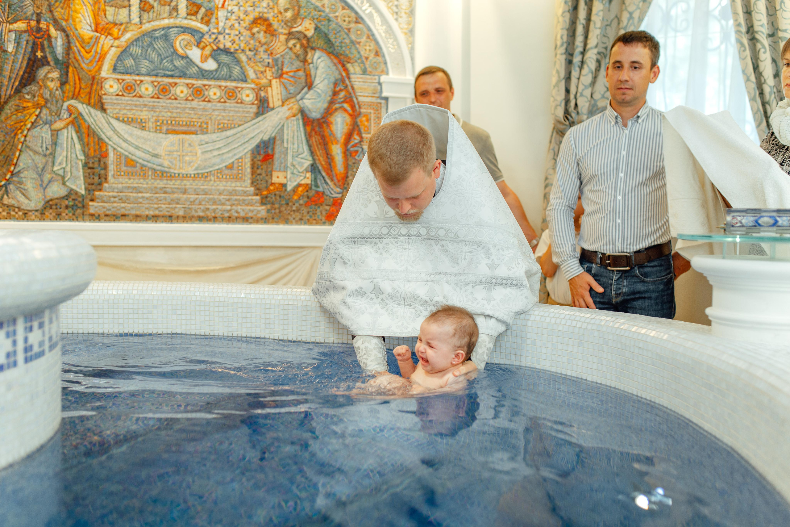 Таинство крещения Ники, Храм Святой Живоначальной Троицы, Минск 02.07.2022
