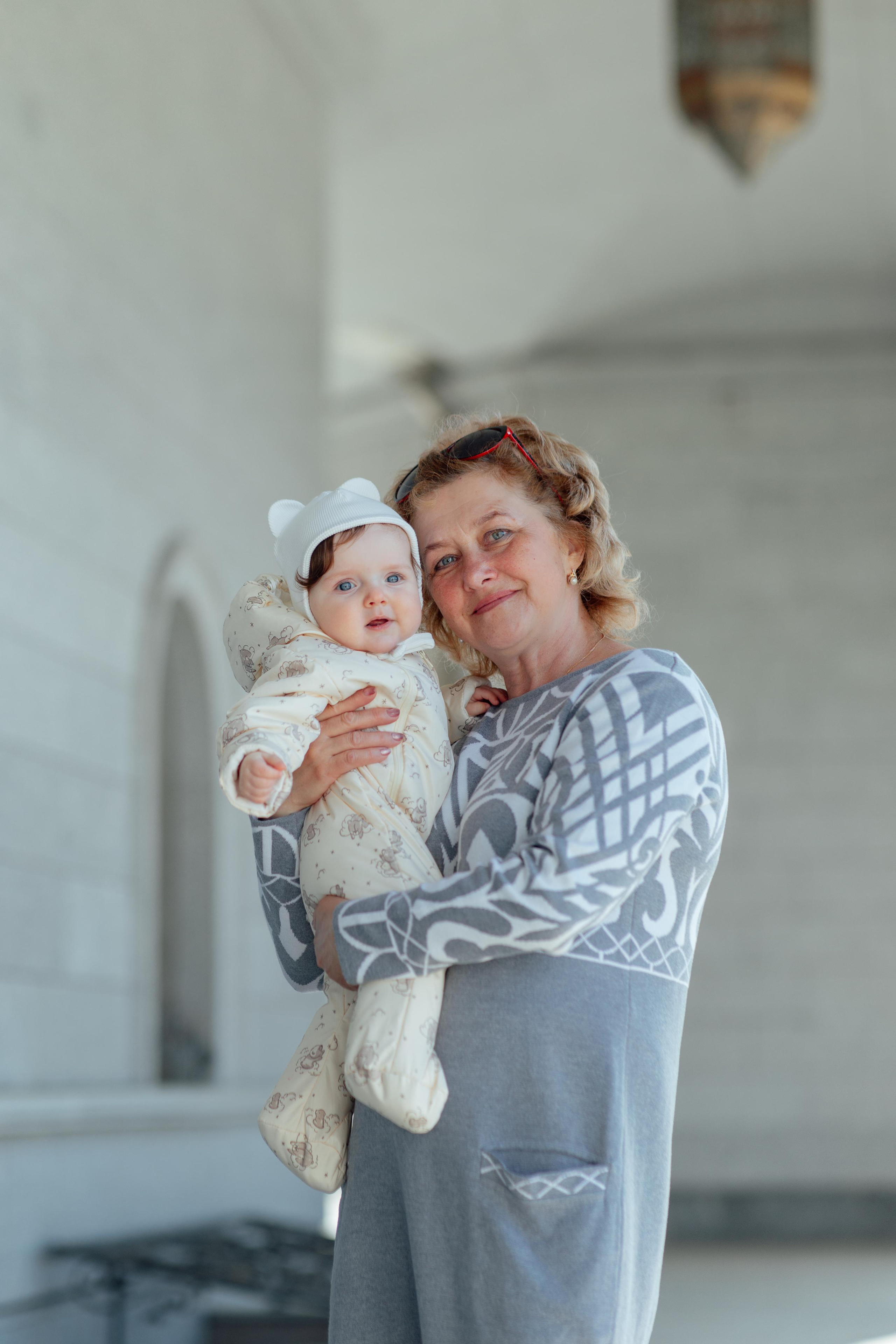 Таинство крещения Ксении, Храм Святой Живоначальной Троицы, Минск