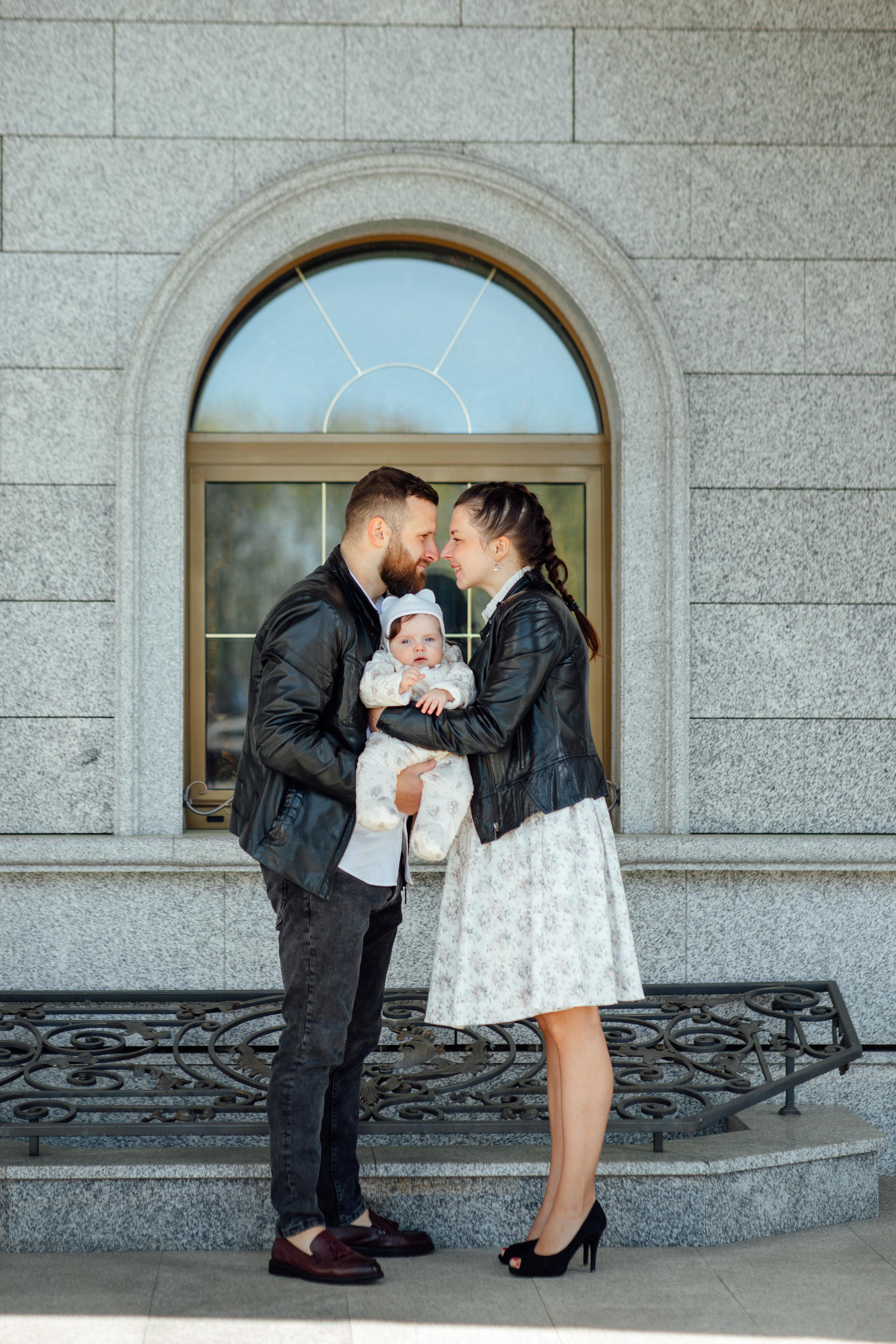 Таинство крещения Ксении, Храм Святой Живоначальной Троицы, Минск