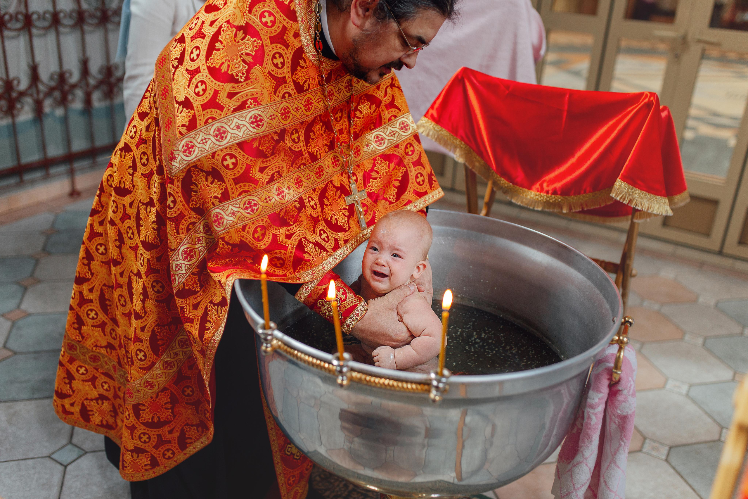 Крещение Агаты, Храм Иова Многострадального, Дом Милосердия апрель, 22