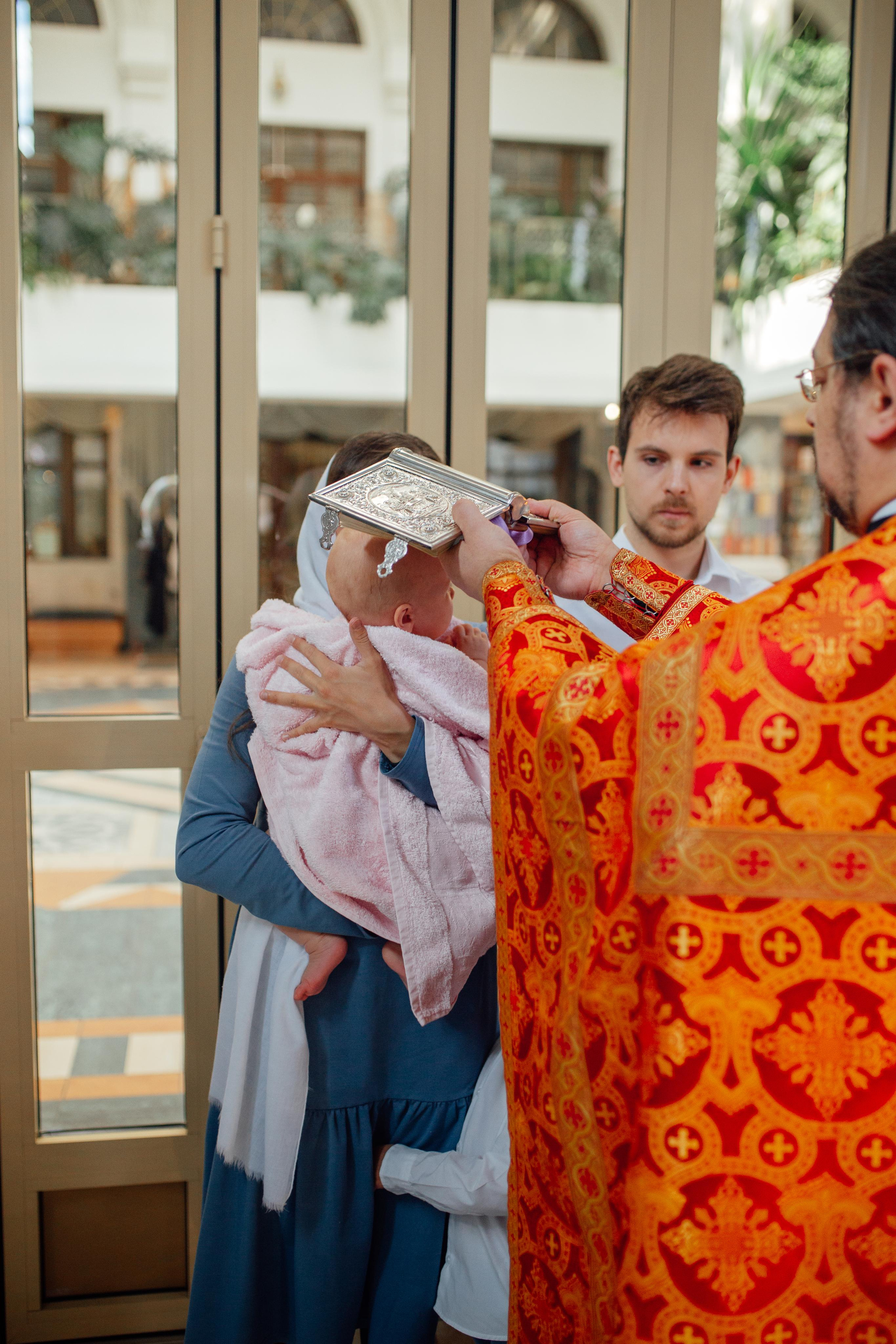 Крещение Агаты, Храм Иова Многострадального, Дом Милосердия апрель, 22